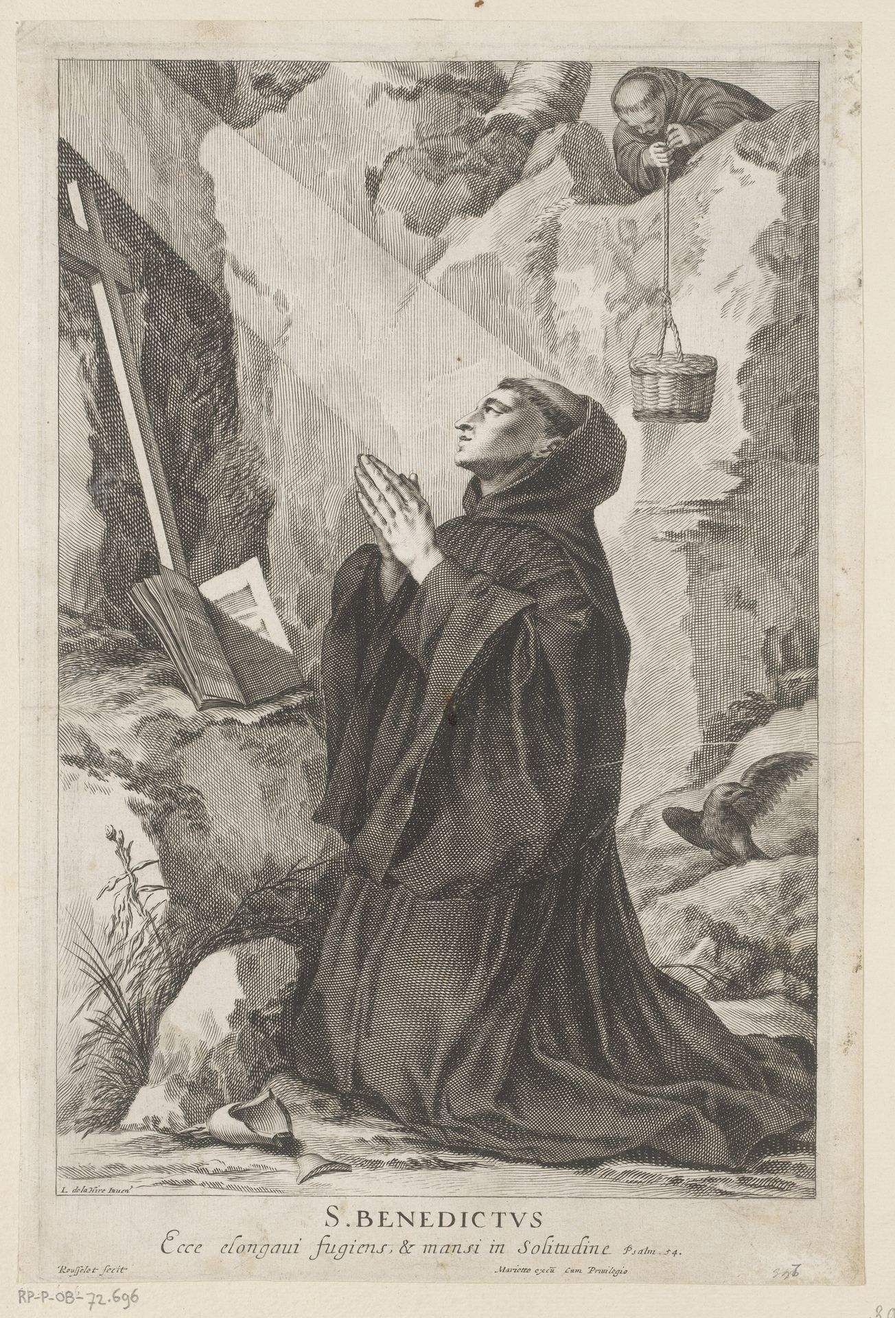 Heilige Benedictus by Gilles Rousselet