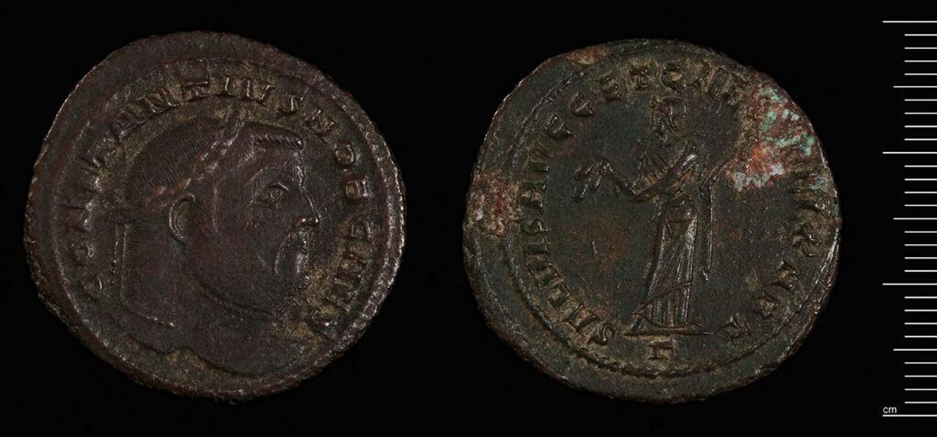 Follis of Constantius Chlorus, Carthage by Constantius I Chlorus