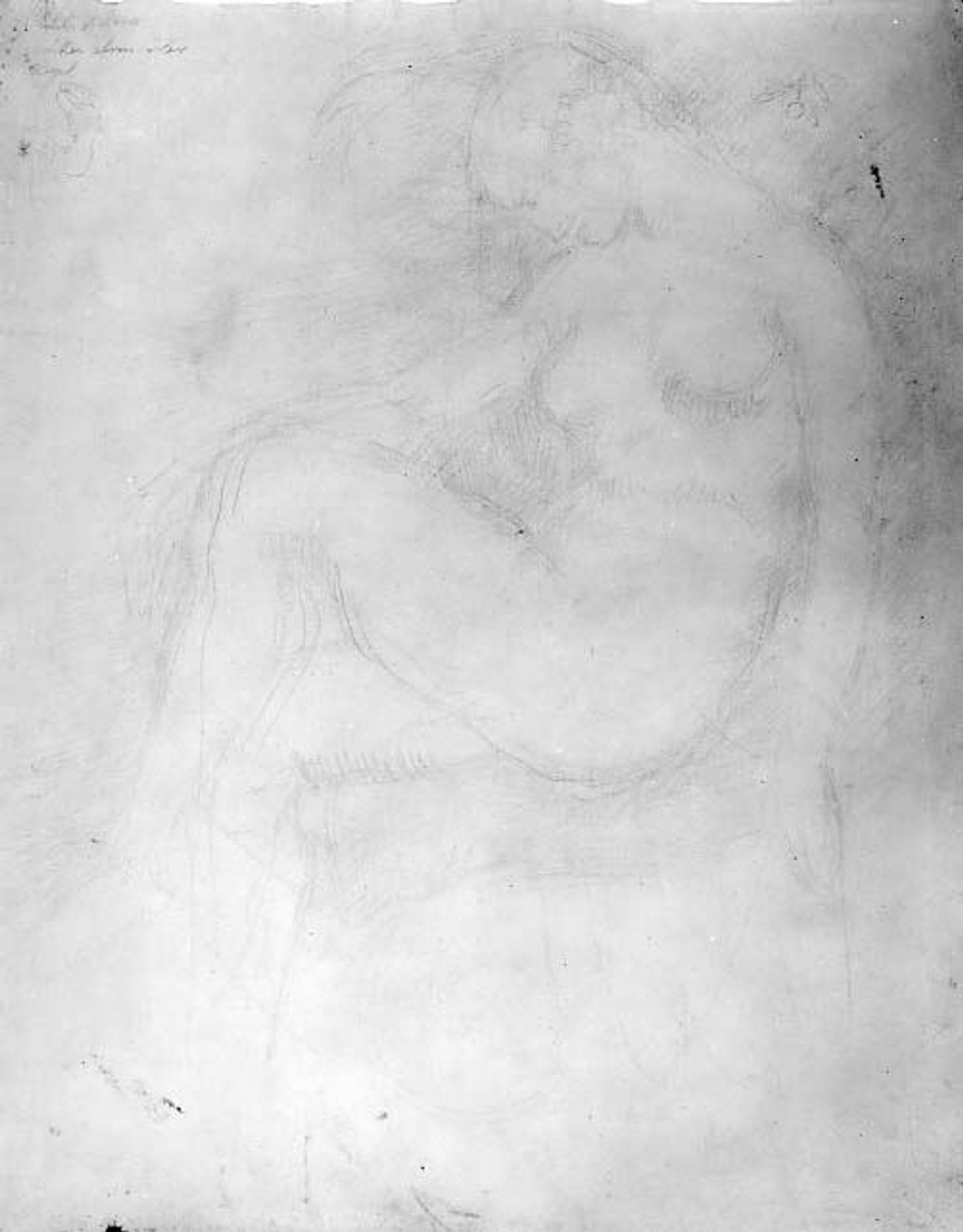 Seated Female Nude, Facing Left by Wilhelm Lehmbruck