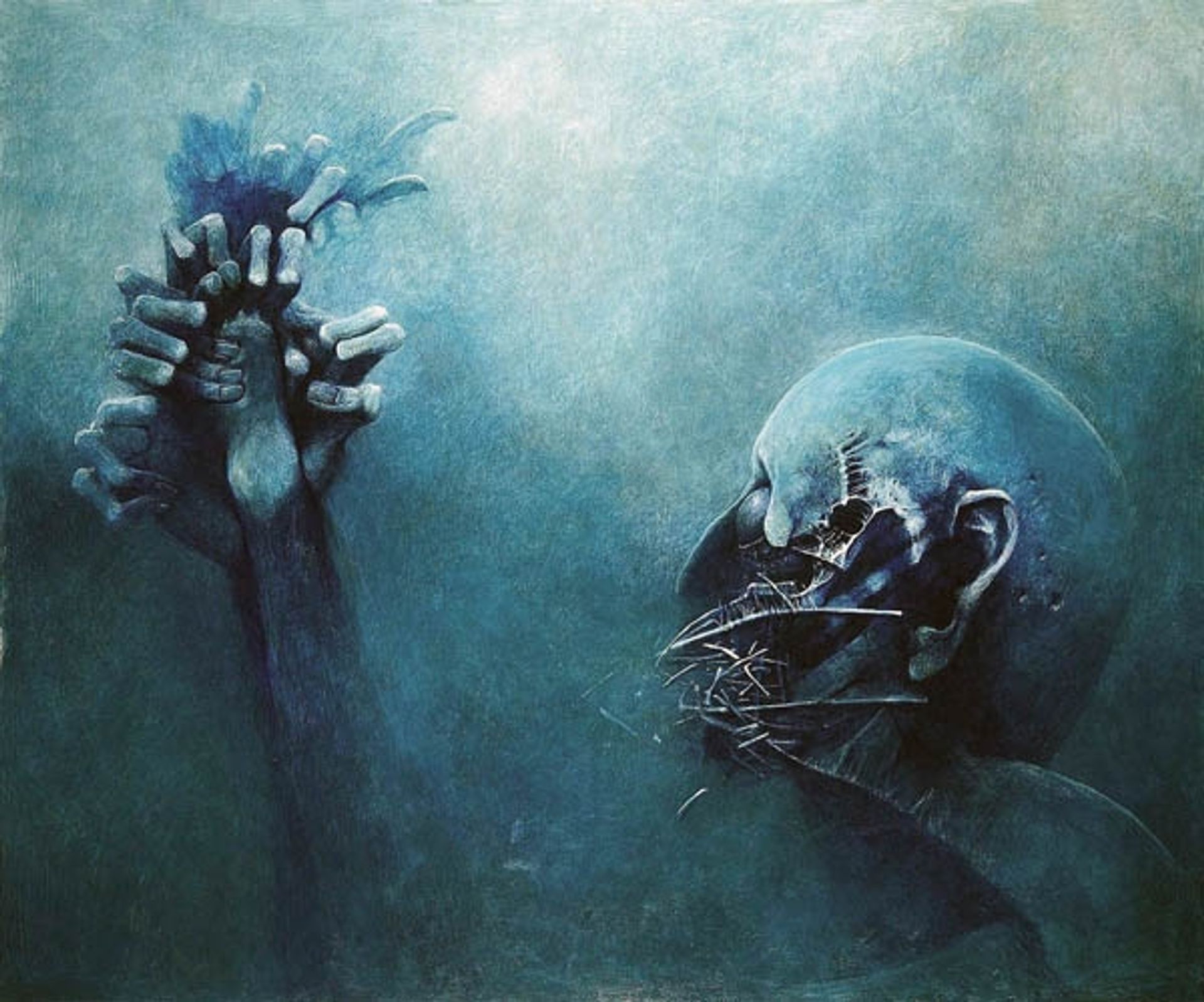 Untitled by Zdzislaw Beksinski