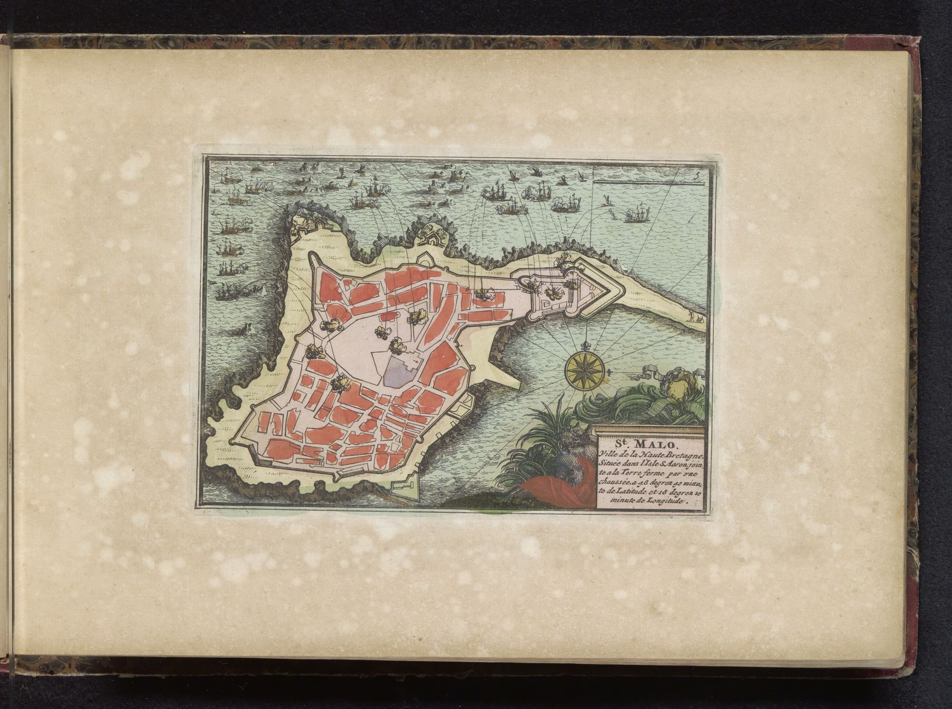 Bombardement van Saint-Malo, 1694 by Anonymous
