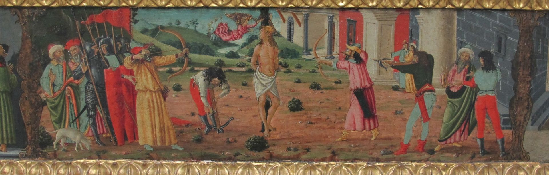 Tabernacolo Di S. Sebastiano by Francesco Botticini