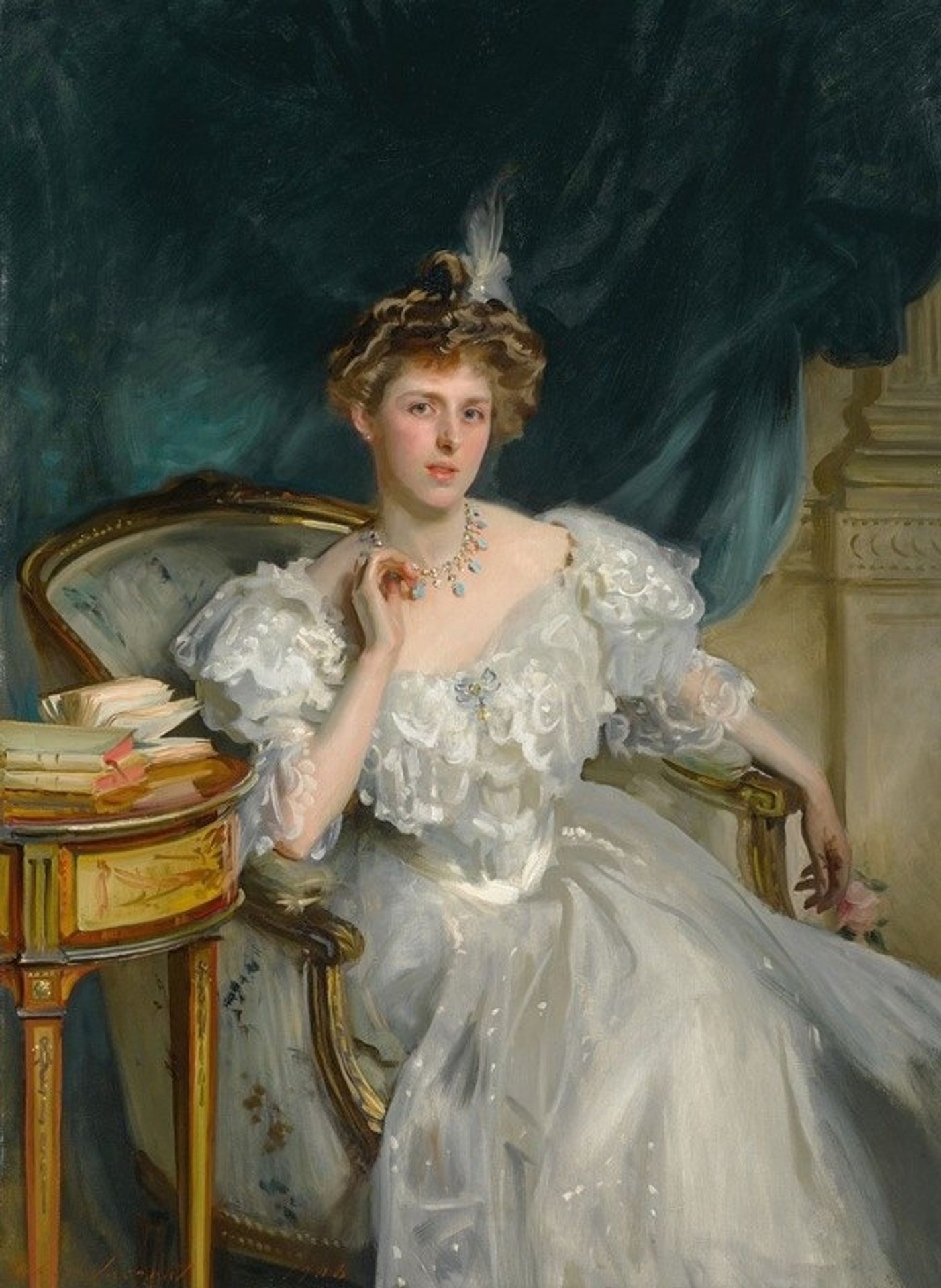 Mrs. William George Raphael by John Singer Sargent