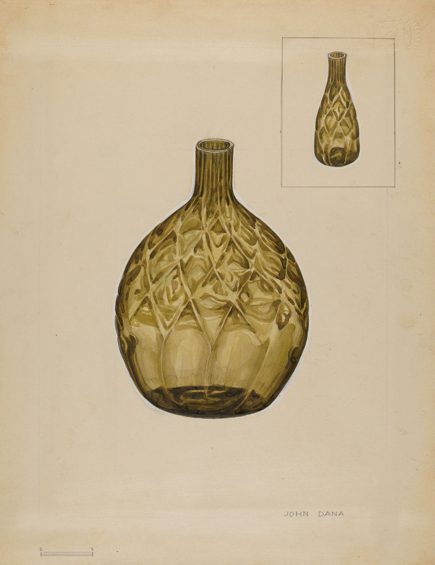 Flask - Liquor by John Dana