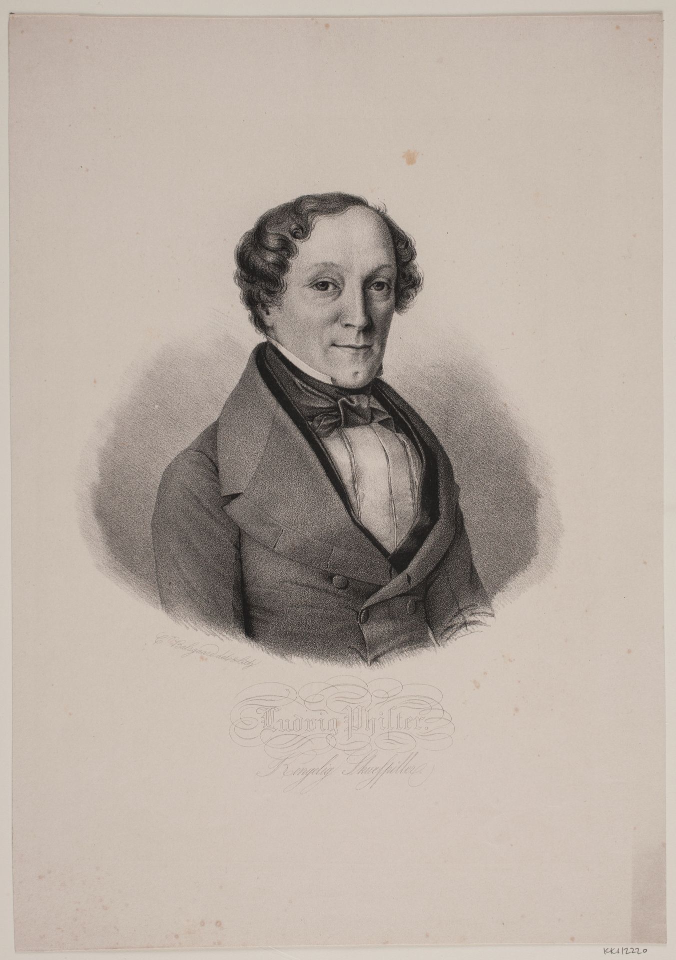 Joachim Ludvig Phister by Carl Balsgaard