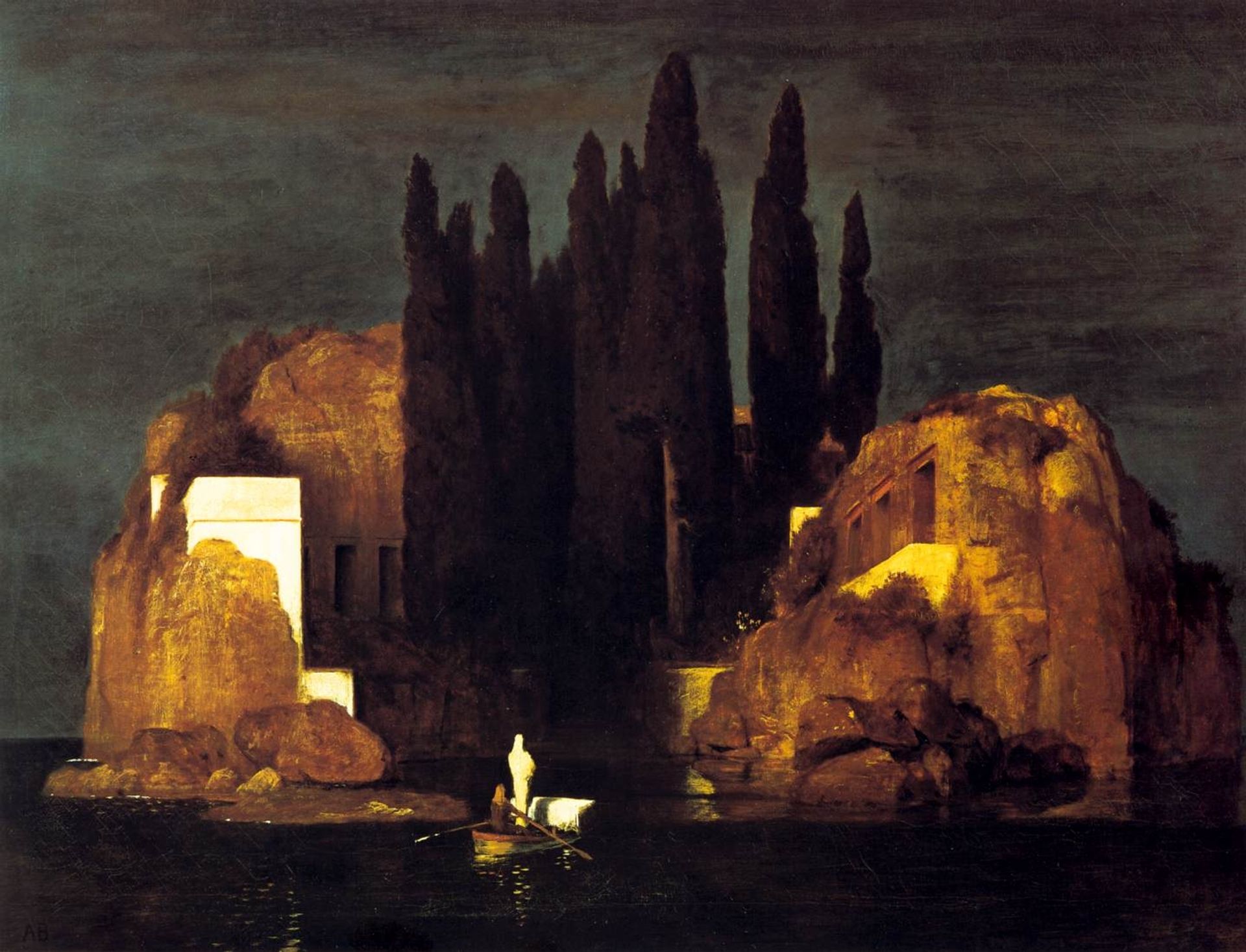 The Isle of the Dead by Arnold Böcklin