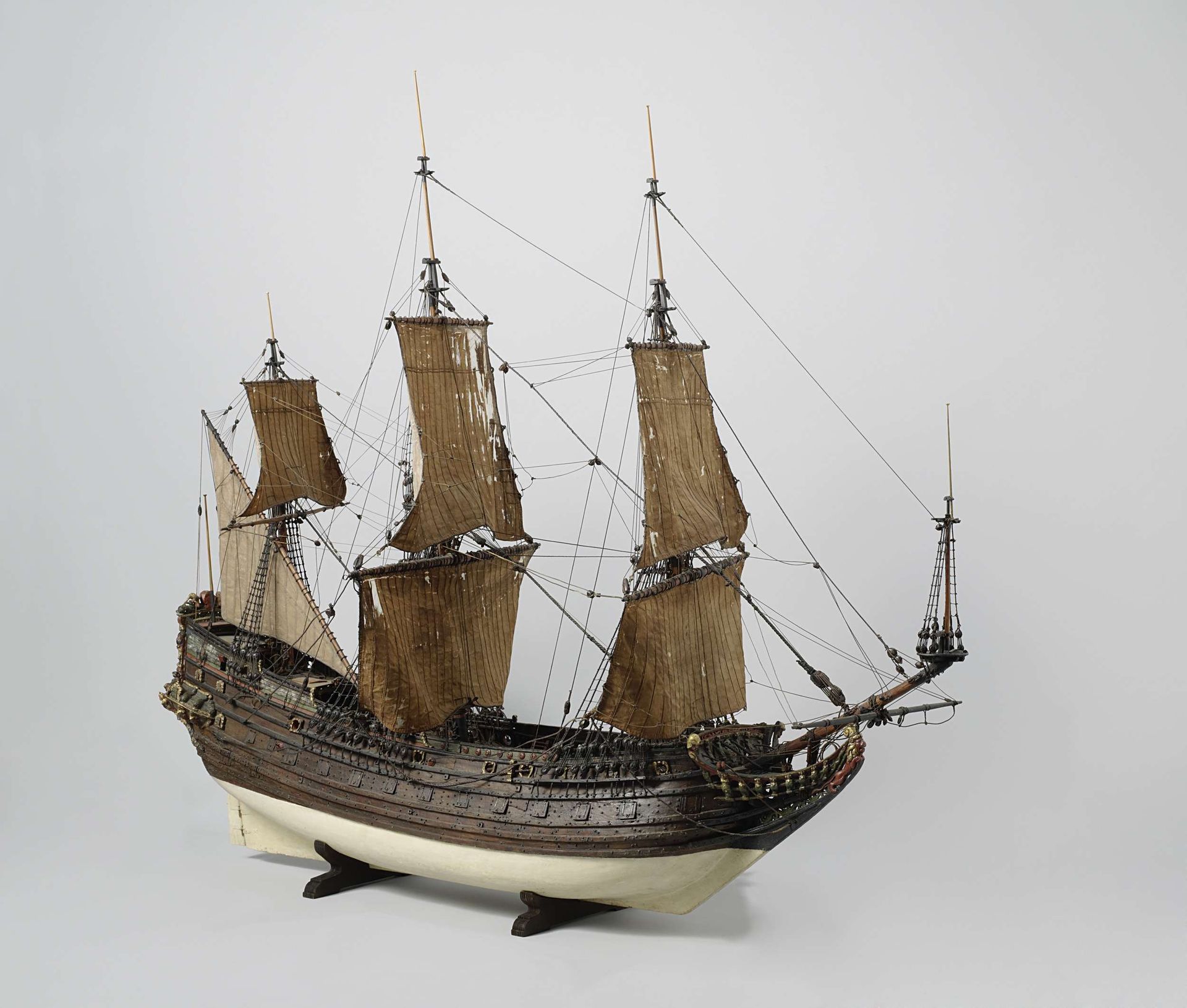 Ship’s model of the Prins Willem by Anonymous