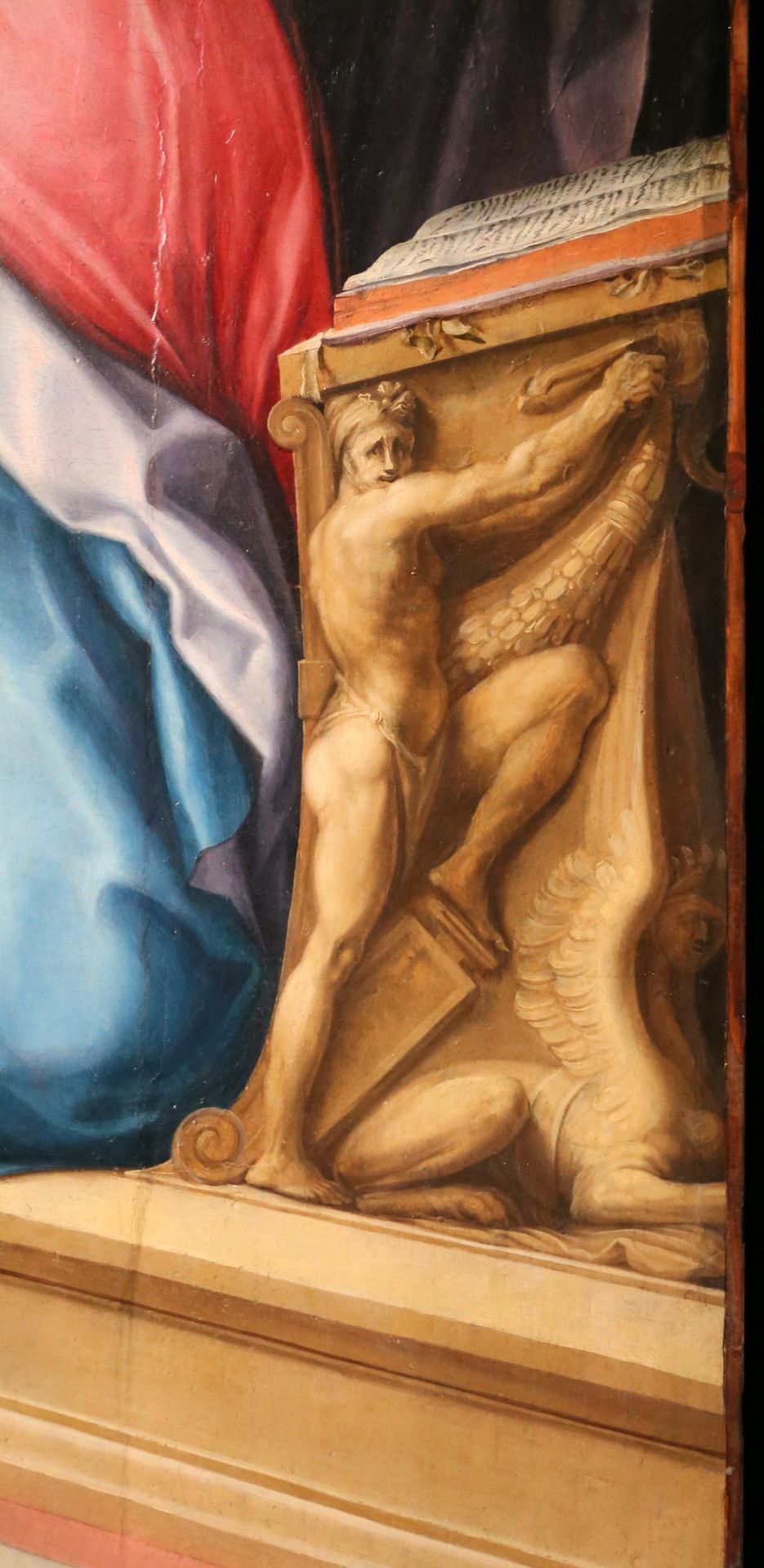 Annunciation (detail) by Francesco de' Rossi (Francesco Salviati), "Cecchino"