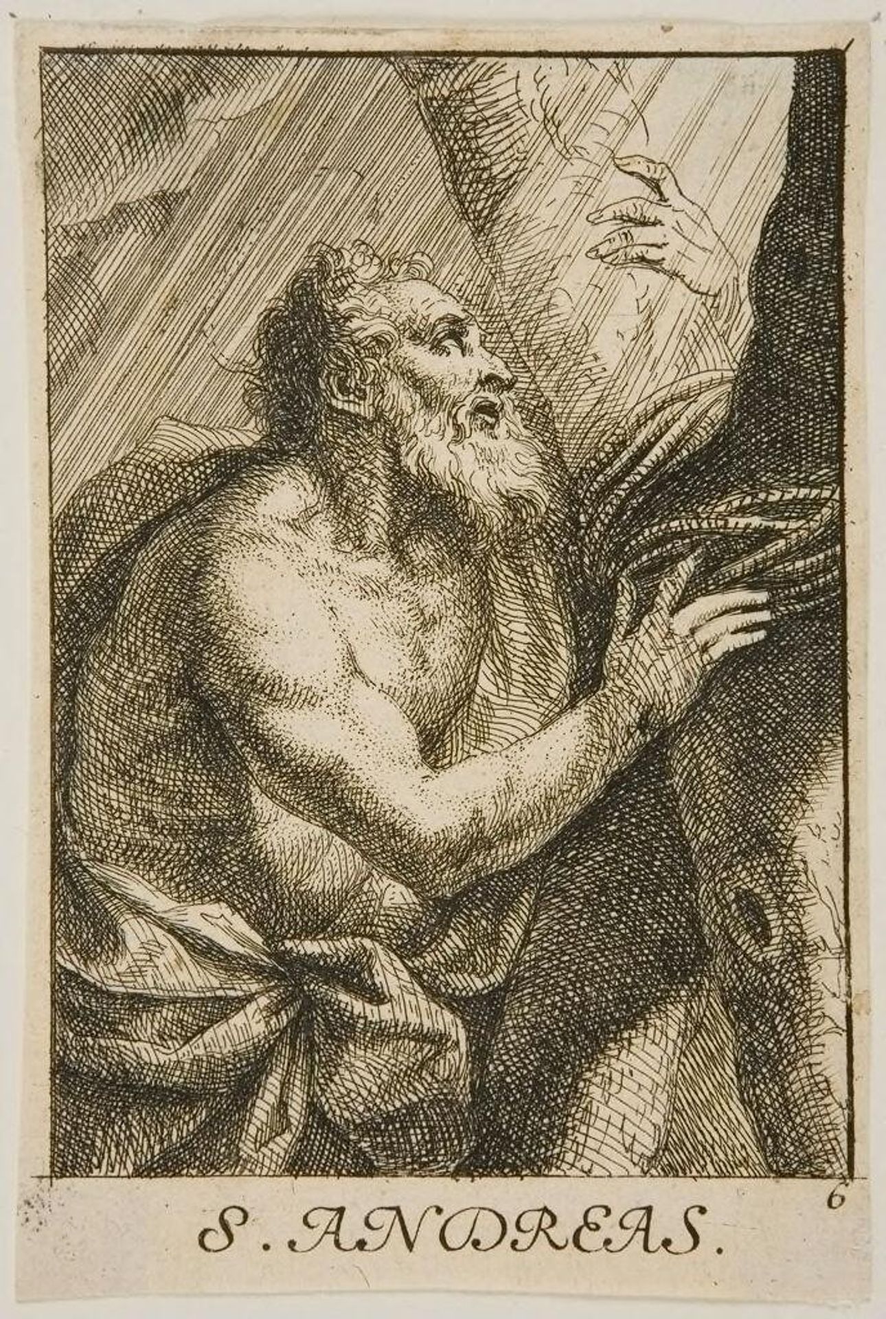 S. Andrew by Johann Georg Bergmüller