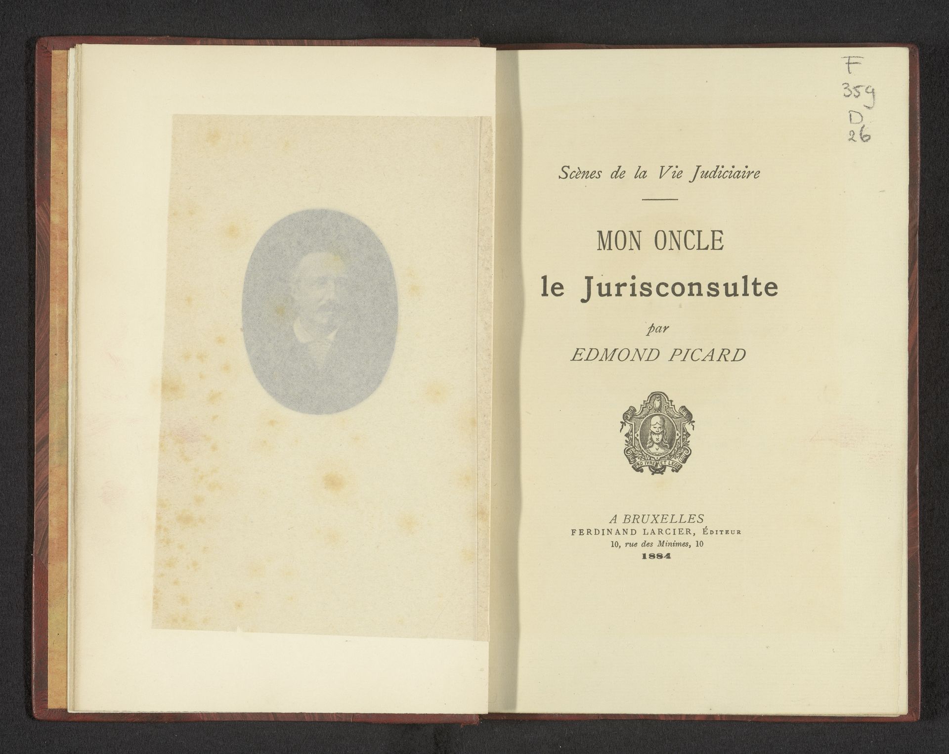 Mon oncle le jurisconsulte by Edmond Picard