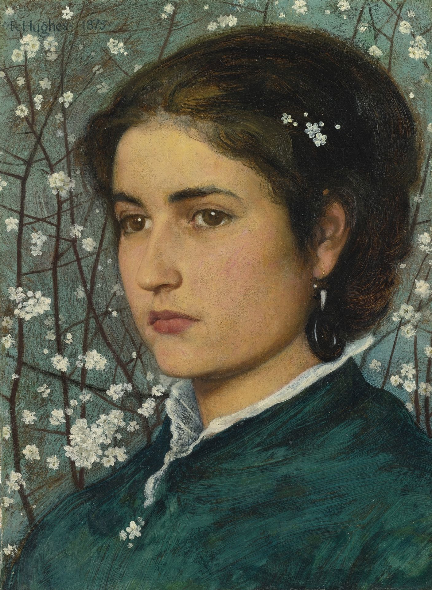 A Young Beauty by Edward Robert Hughes