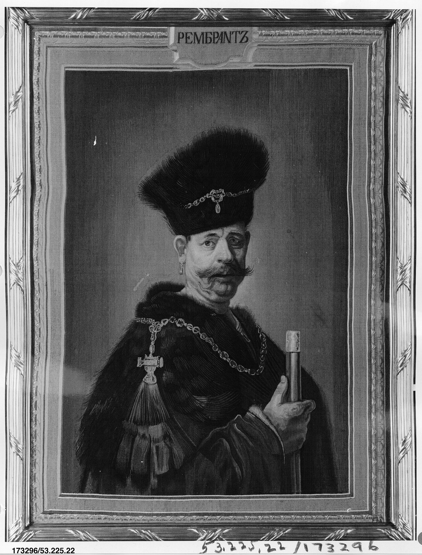 A Polish Nobleman by Imperial Russian Tapestry Manufactory, Saint Petersburg