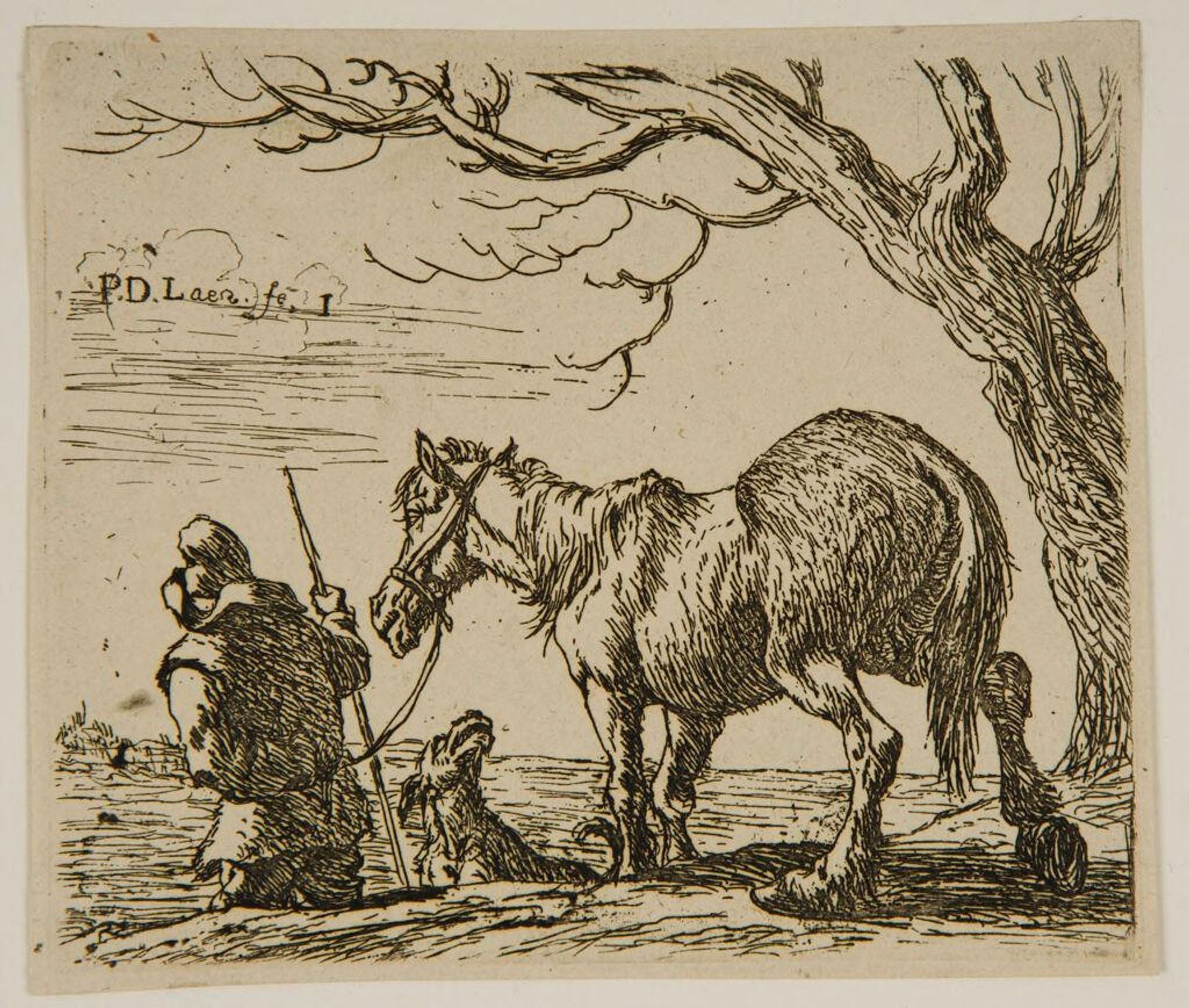 Horses by Pieter van Laer