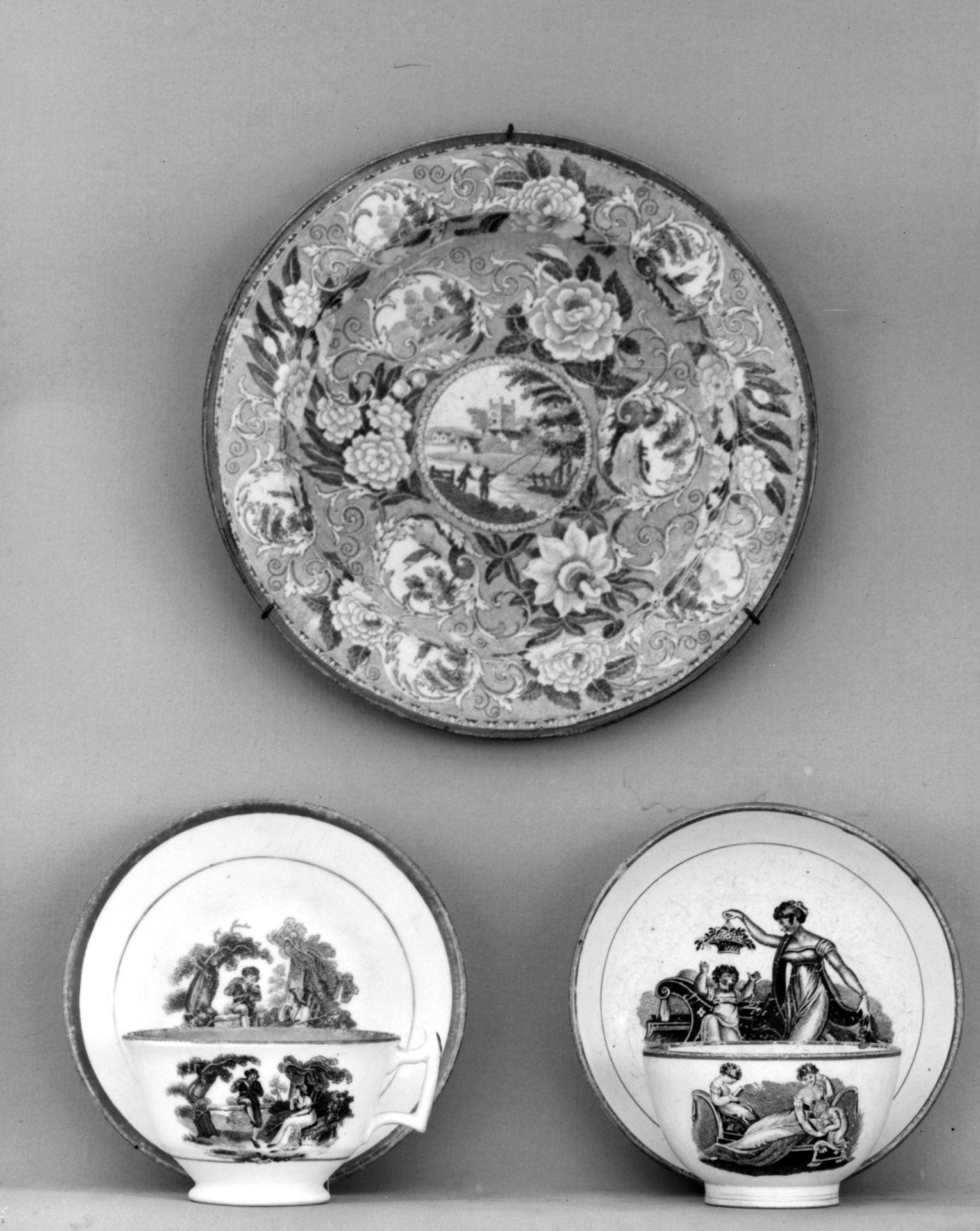 Plate by James and Ralph Clews