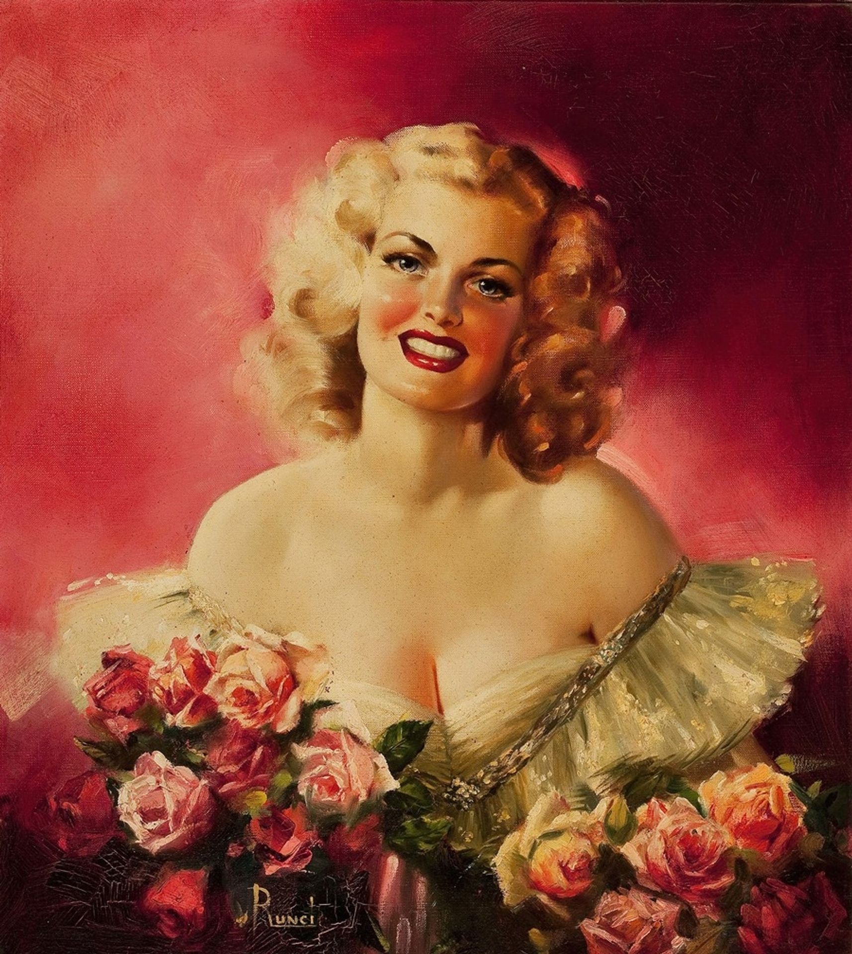 Portrait of Geanette Mormon by Edward Runci