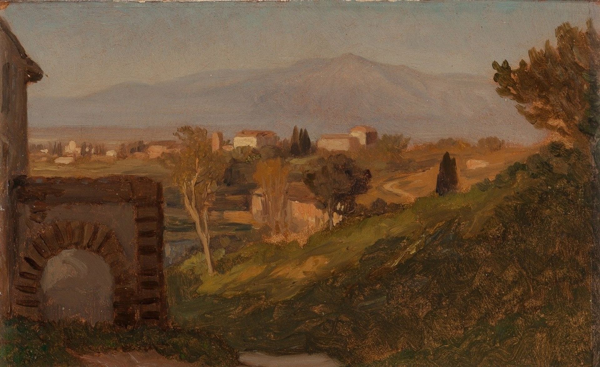 Roman Campagna by Elihu Vedder