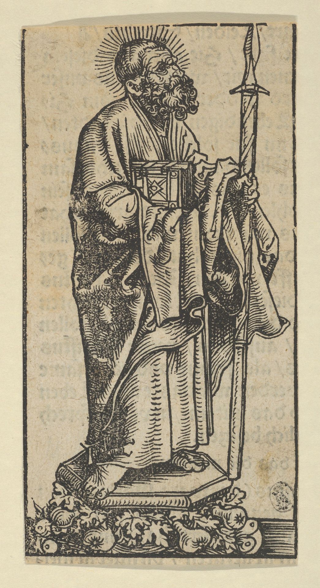 Silver Statuette of St. Thomas, from the Wittenberg Reliquaries by Lucas Cranach the Elder