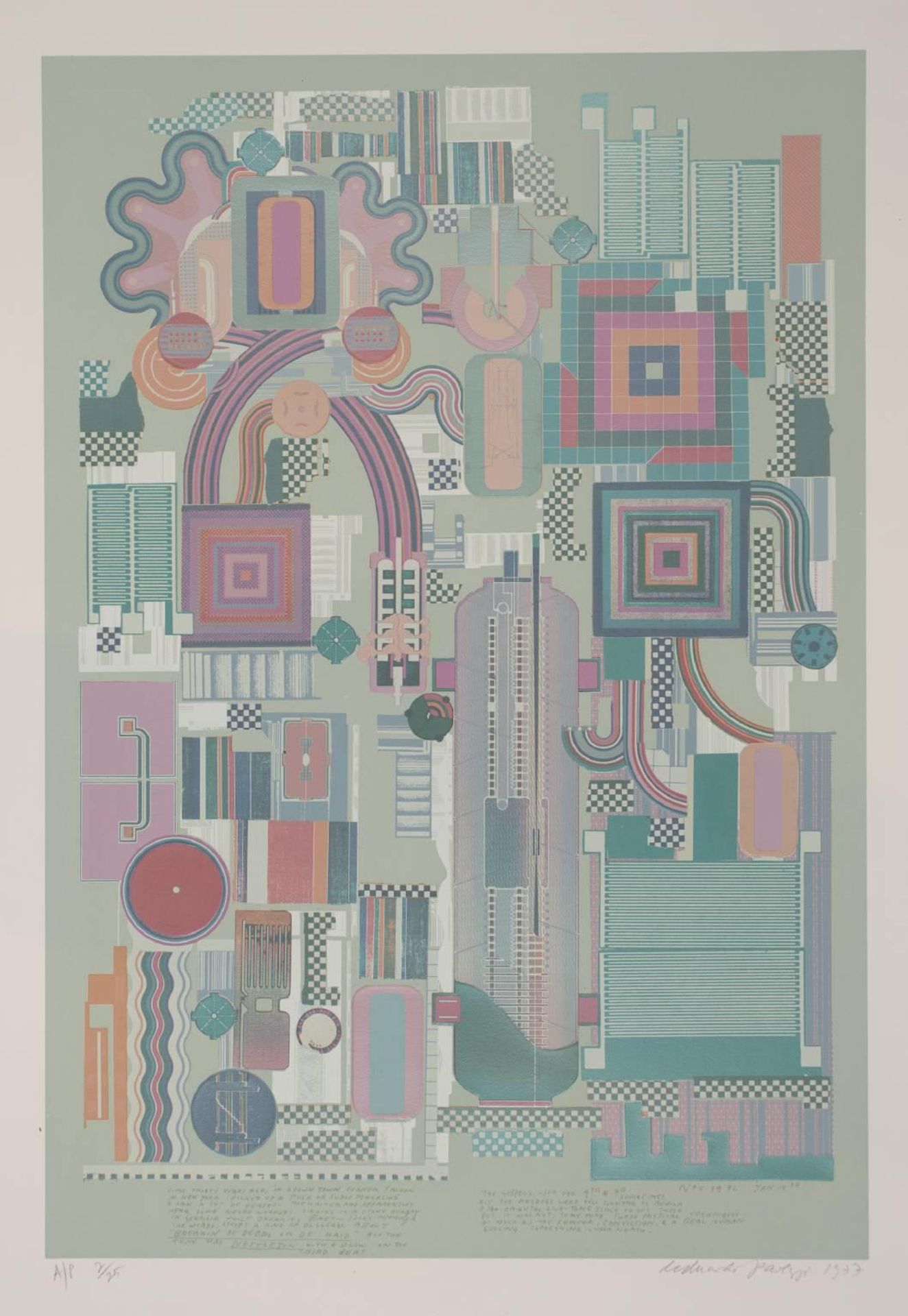 Nettleton by  Sir Eduardo Paolozzi