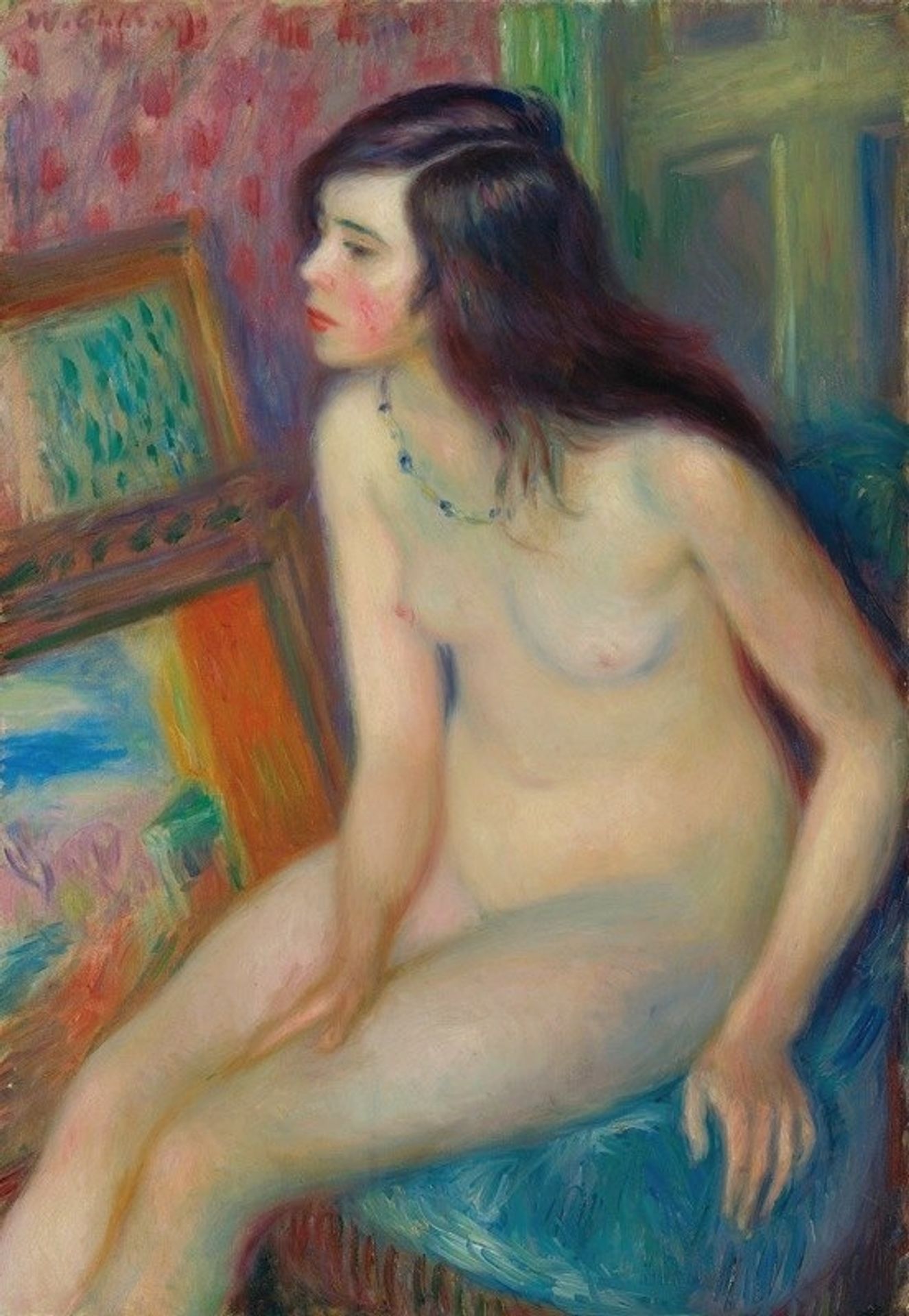Temple Gold Medal Nude by William James Glackens