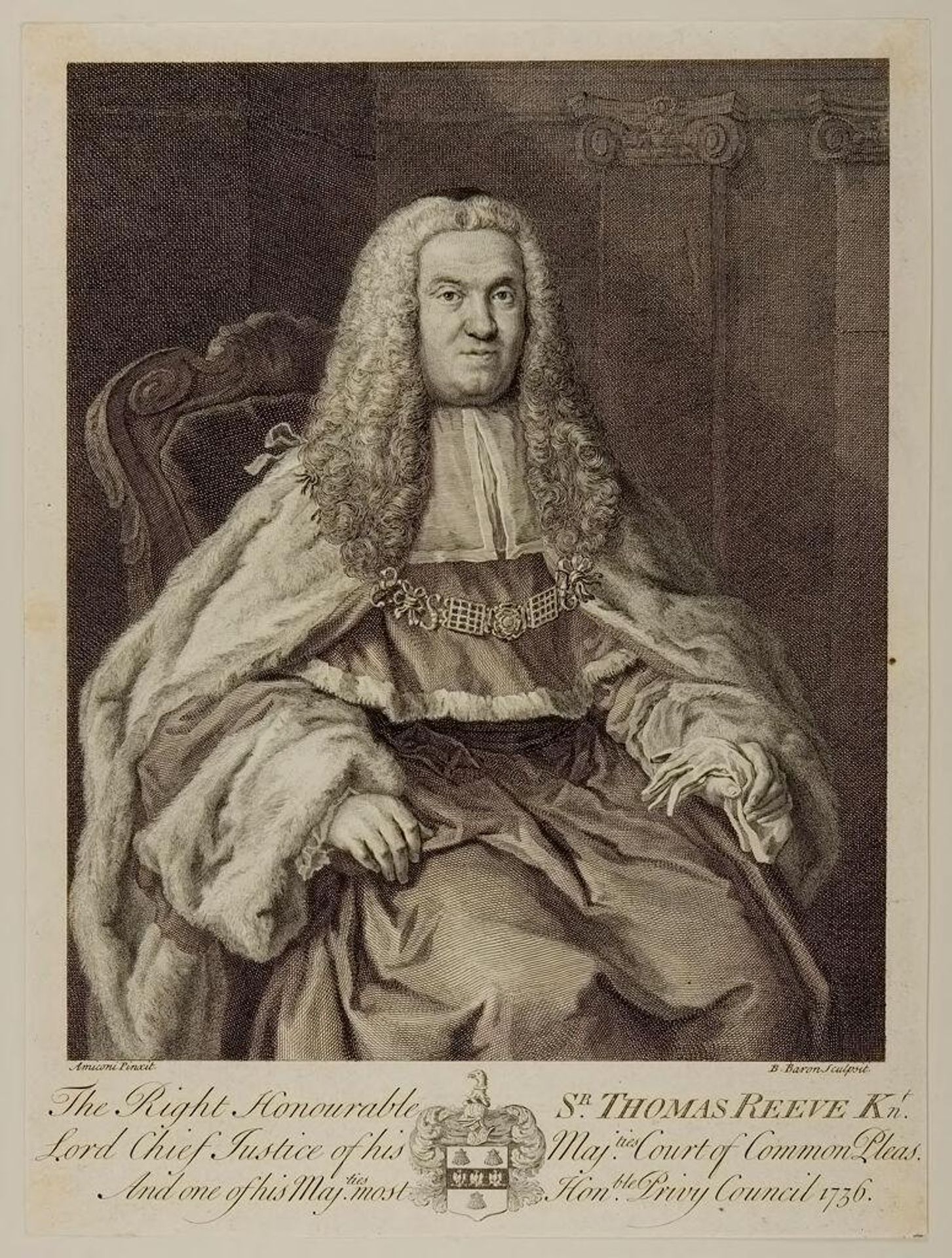 Sir Thomas Reeve by Bernard Baron