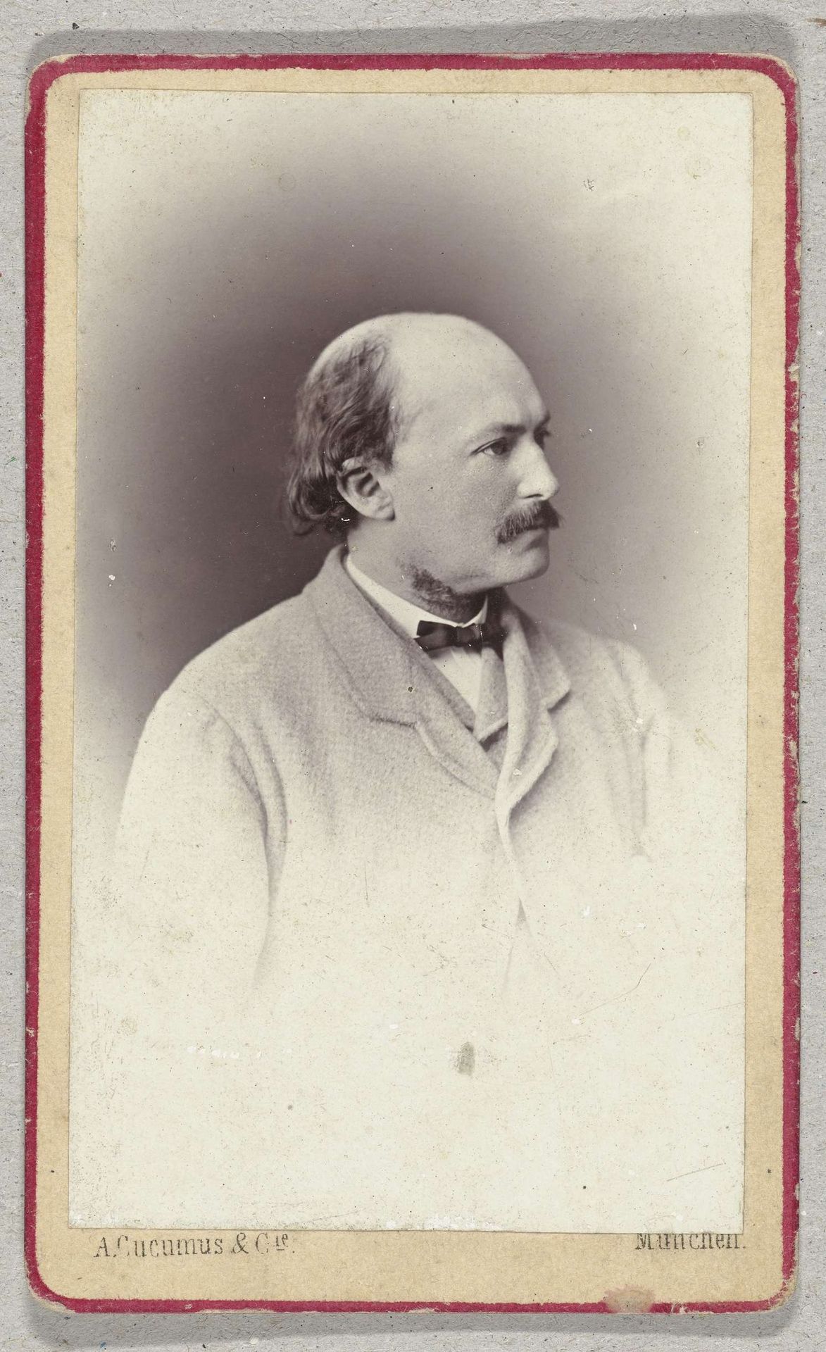 Portret van Johan Philip van der Kellen (1831-1906), stempelsnijder en directeur van het Rijksprentenkabinet by A. Cucumus & Cie.