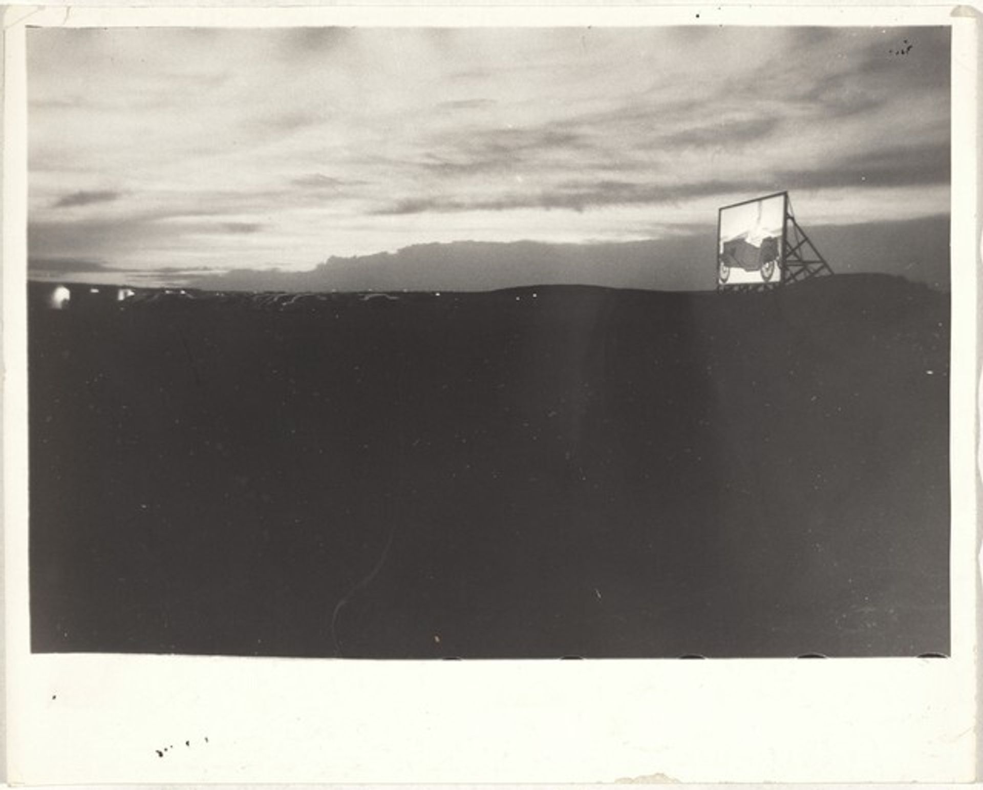 Drive-in theater--Lander, Wyoming by Robert Frank