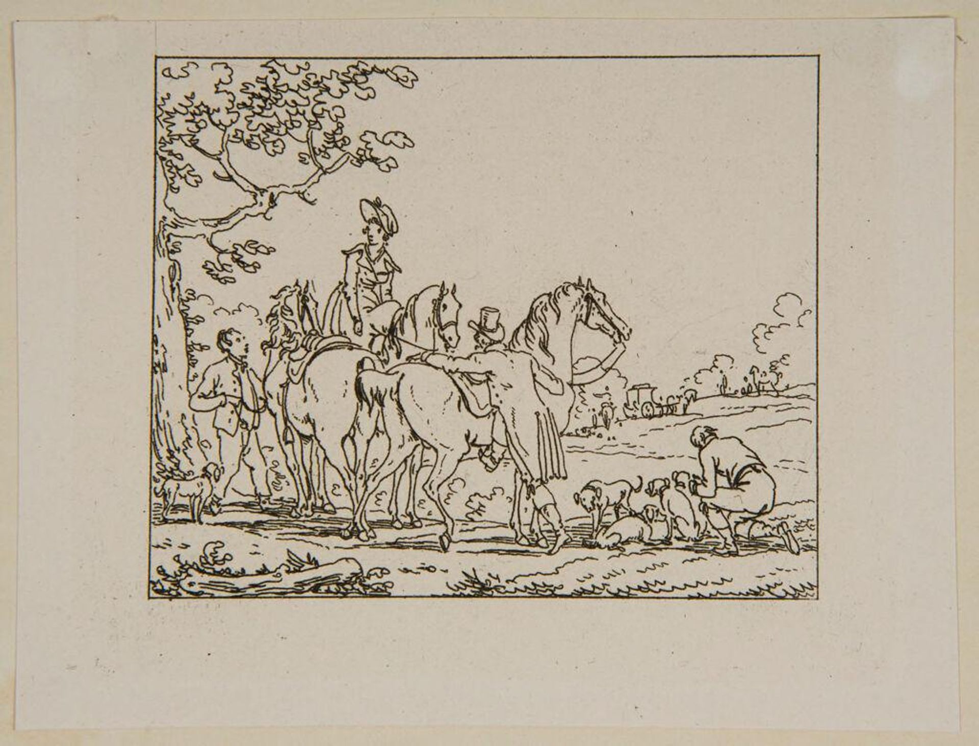 Plate XIX by Jacques-Francois-Joseph Swebach
