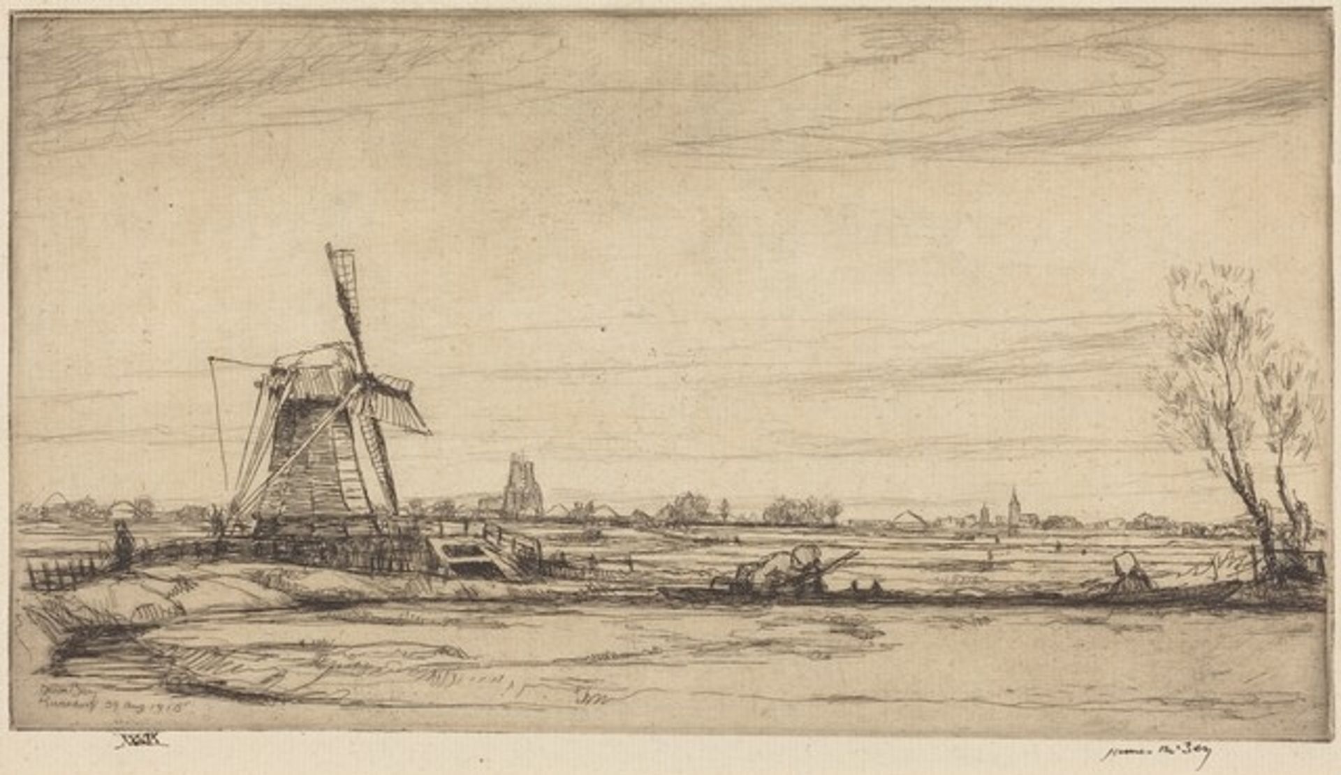 Ransdorp by James McBey