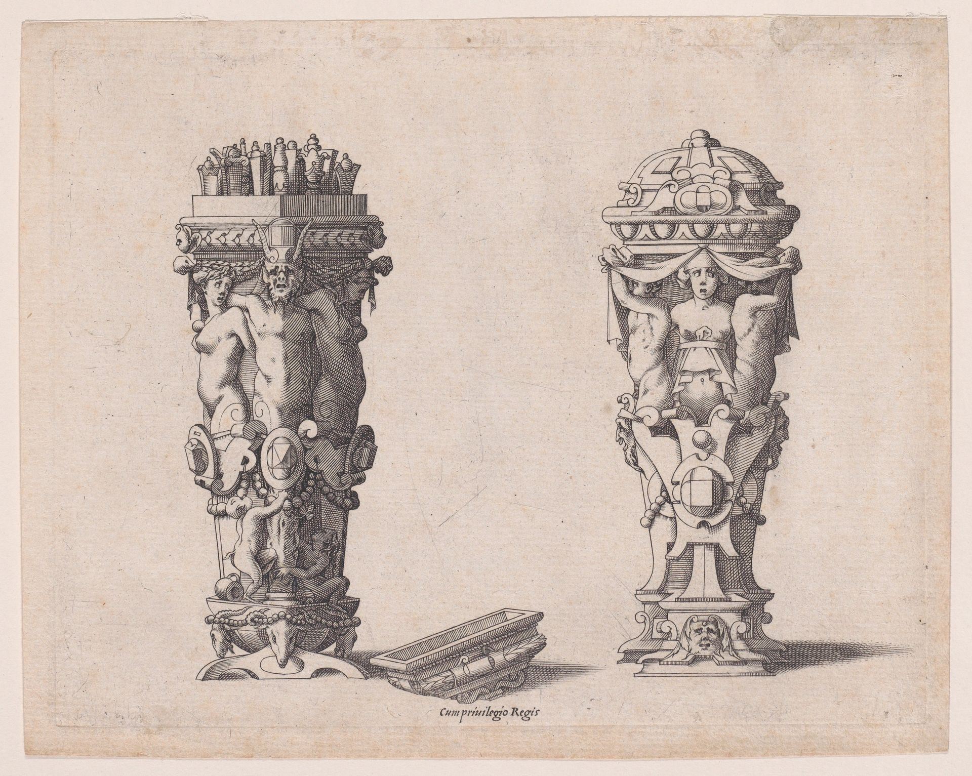 Two Containers (Deux nécessaires) by René Boyvin