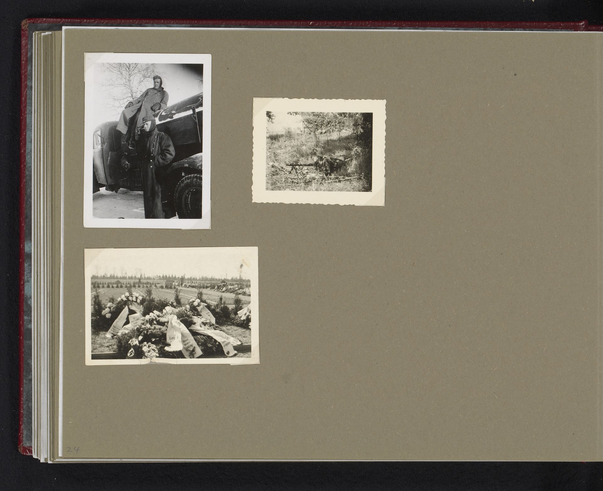 Soldaten en graven by Anonymous