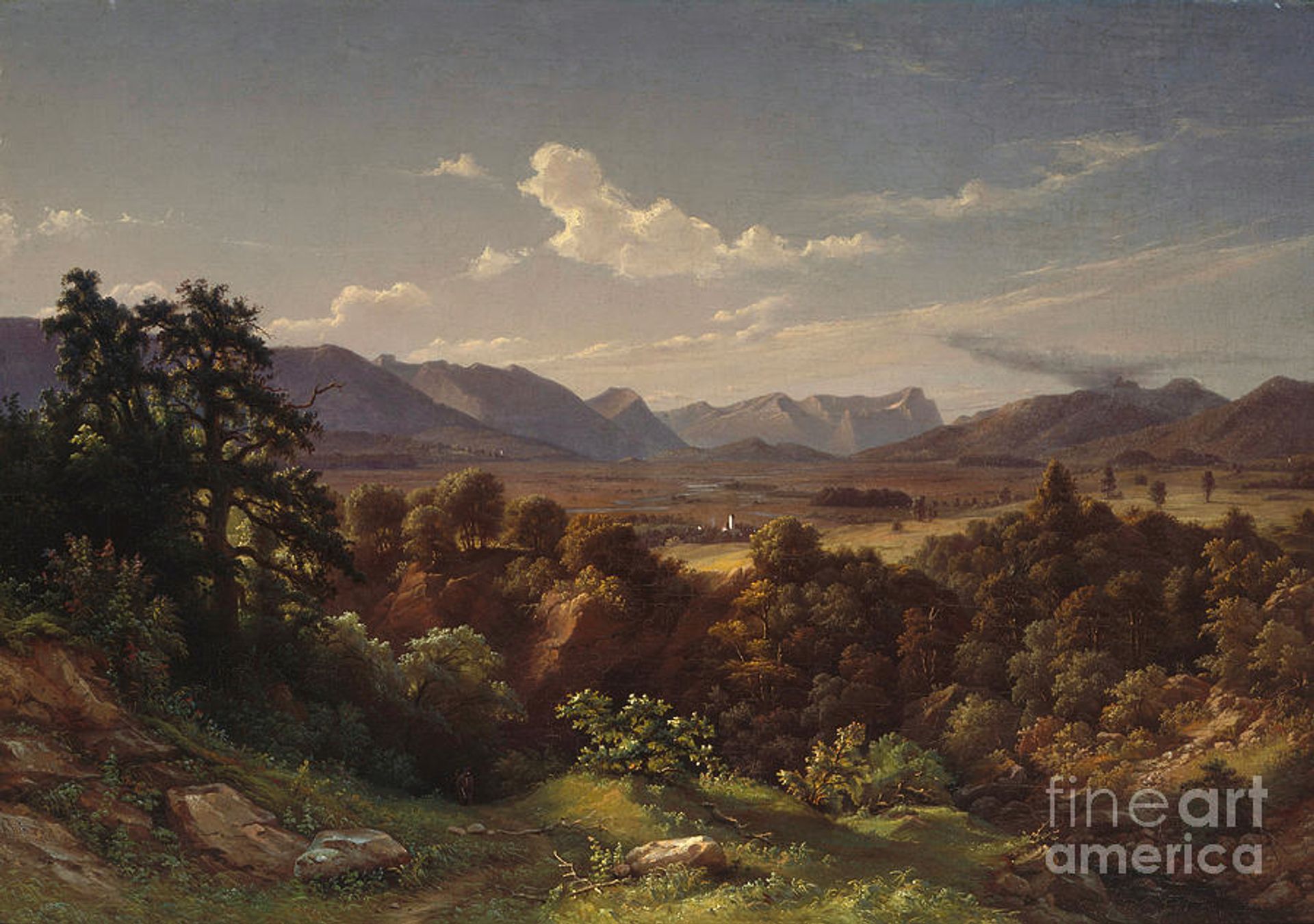 German landscape by Knud Baade