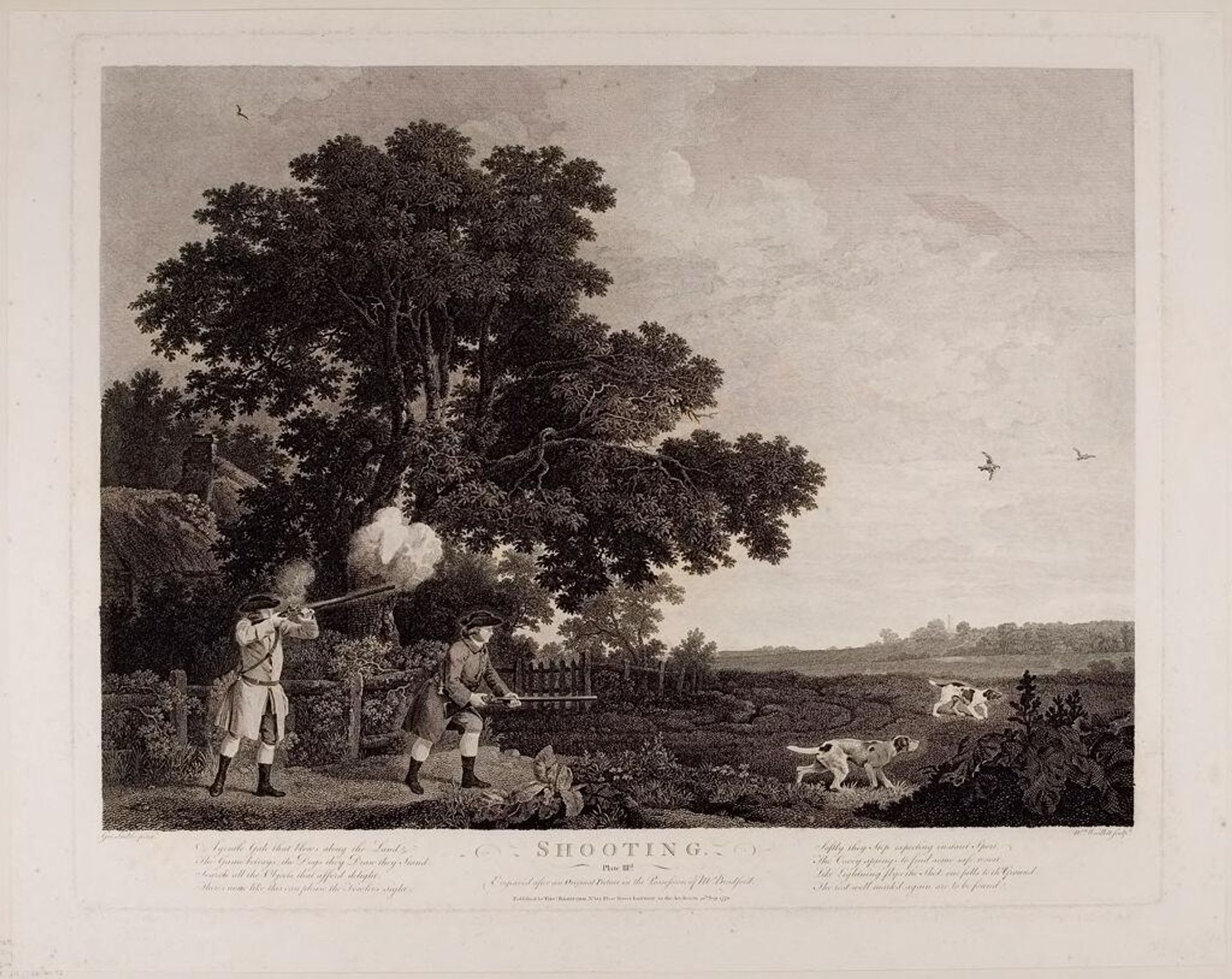 Shooting: Plate III by William Woollett