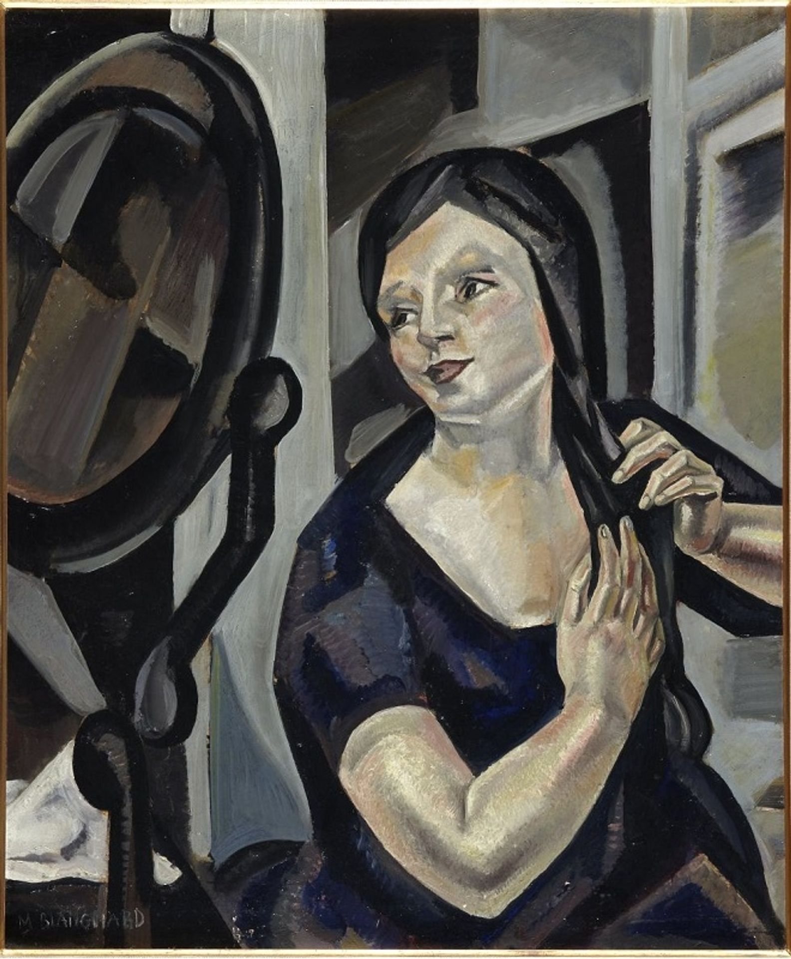 Mujer Peinándose by María Blanchard