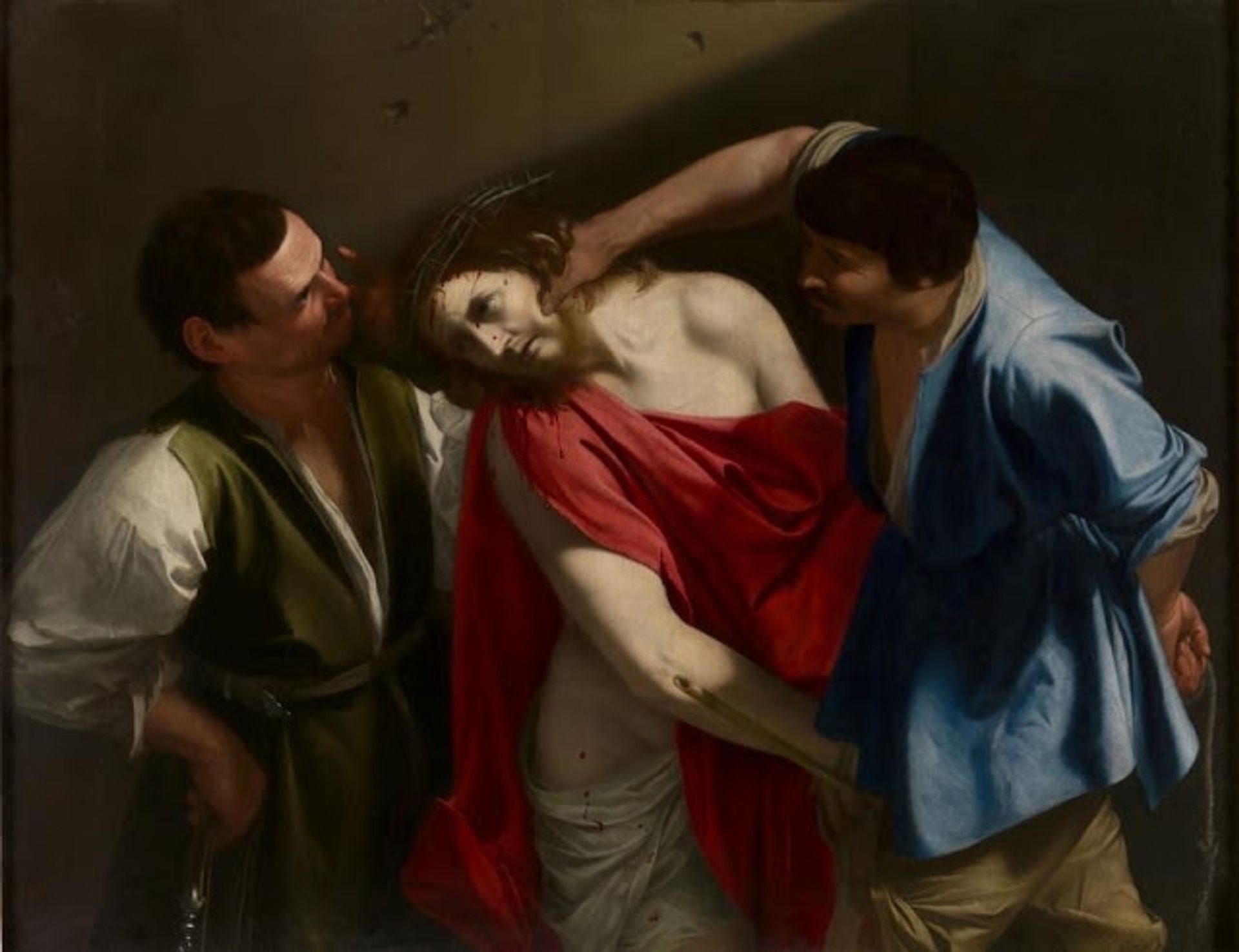Mocking of Christ by Orazio Gentileschi