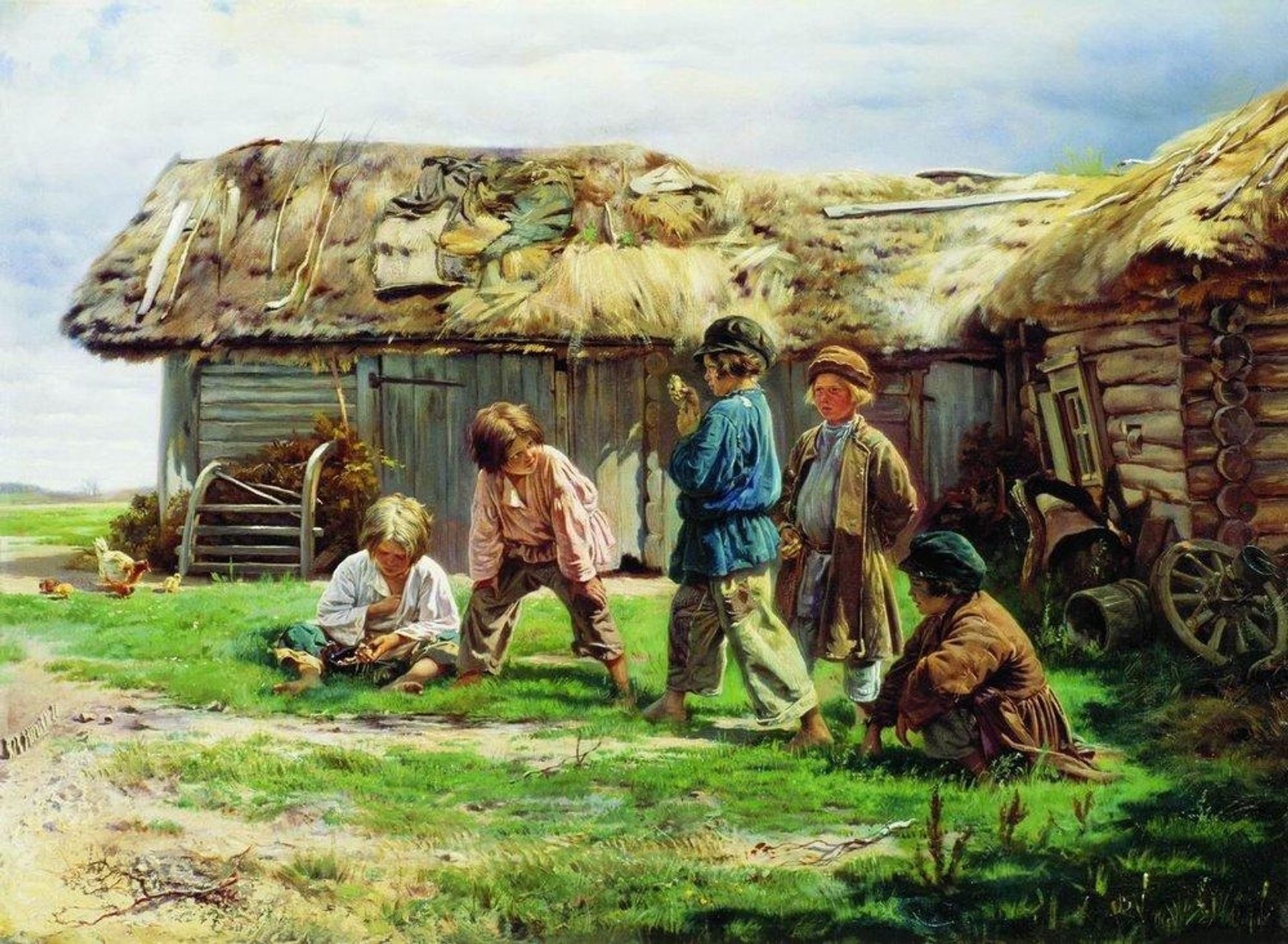 Knuckles by Vladimir Makovsky