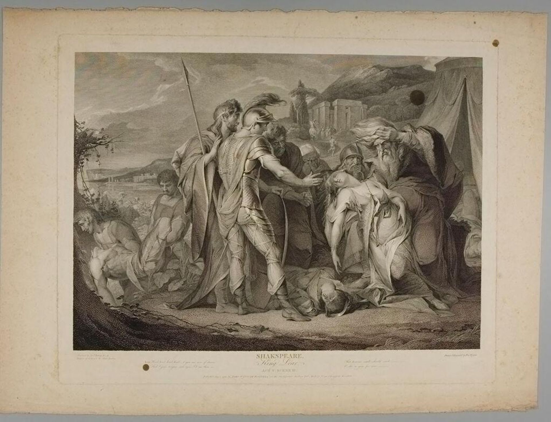 King Lear: Act V, sc. 3 by Francis Legat