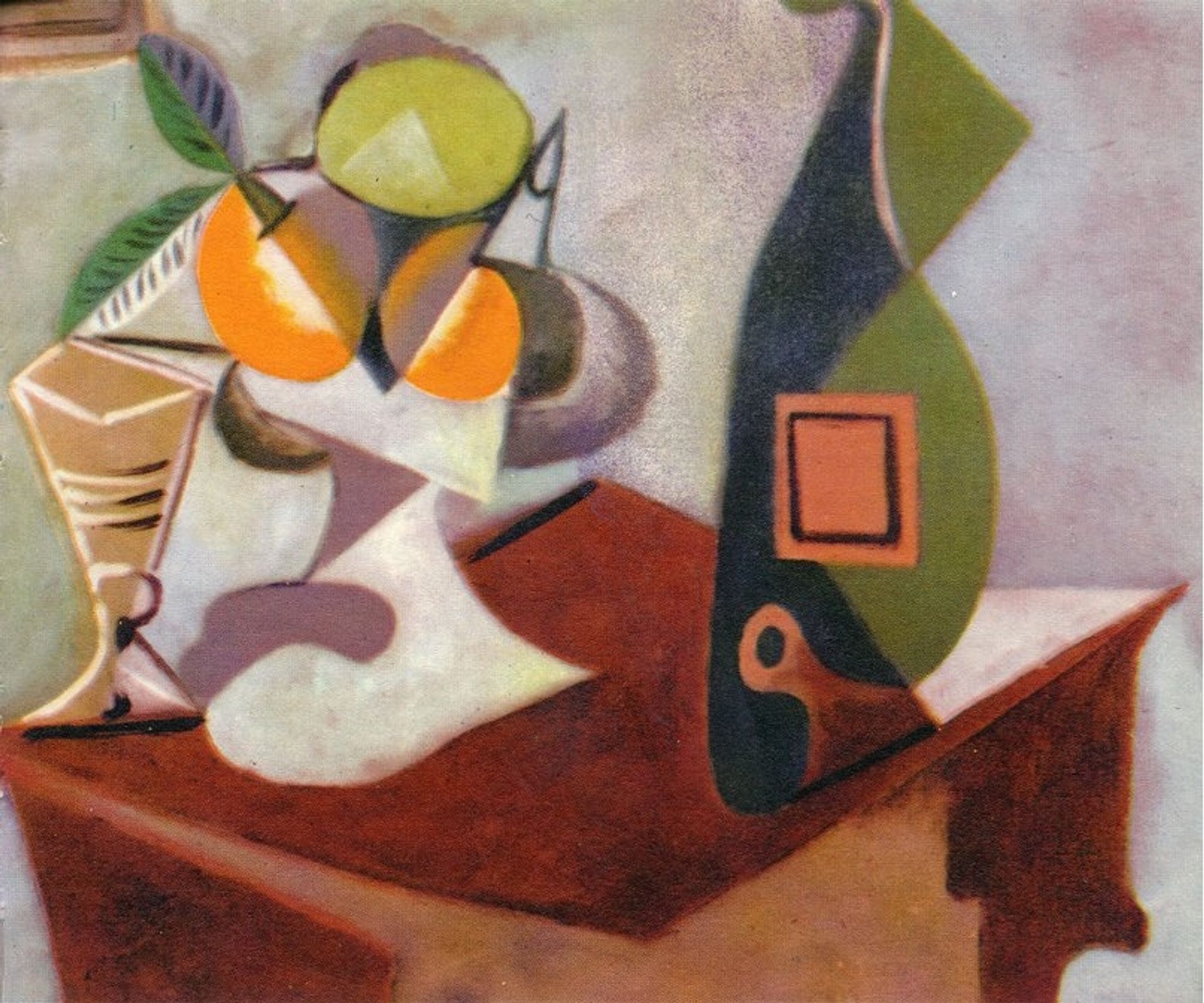PICASSO 油絵アート Still life with lemon and oranges - Pablo Picasso | Artera | AskArtera