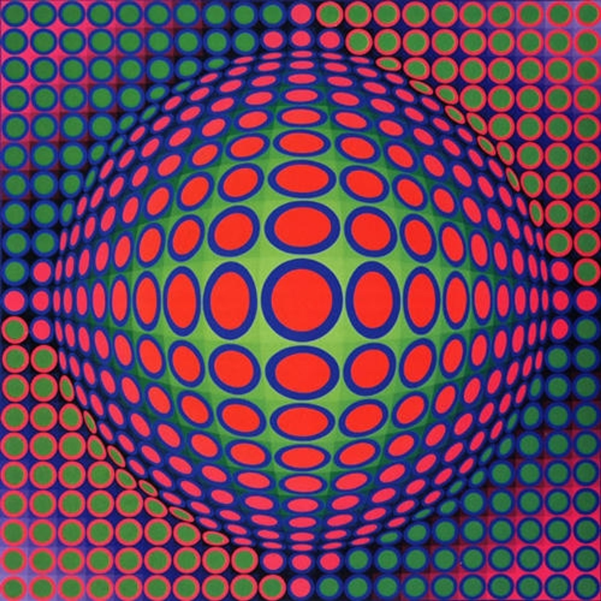 Vega 200 by Victor Vasarely