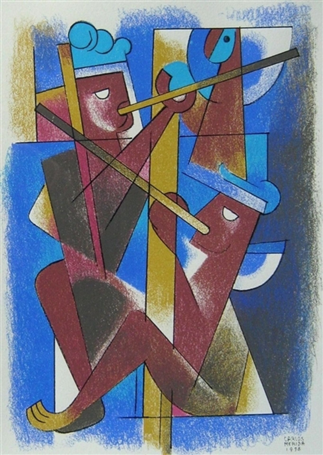 Figures with Pipes by Carlos Merida