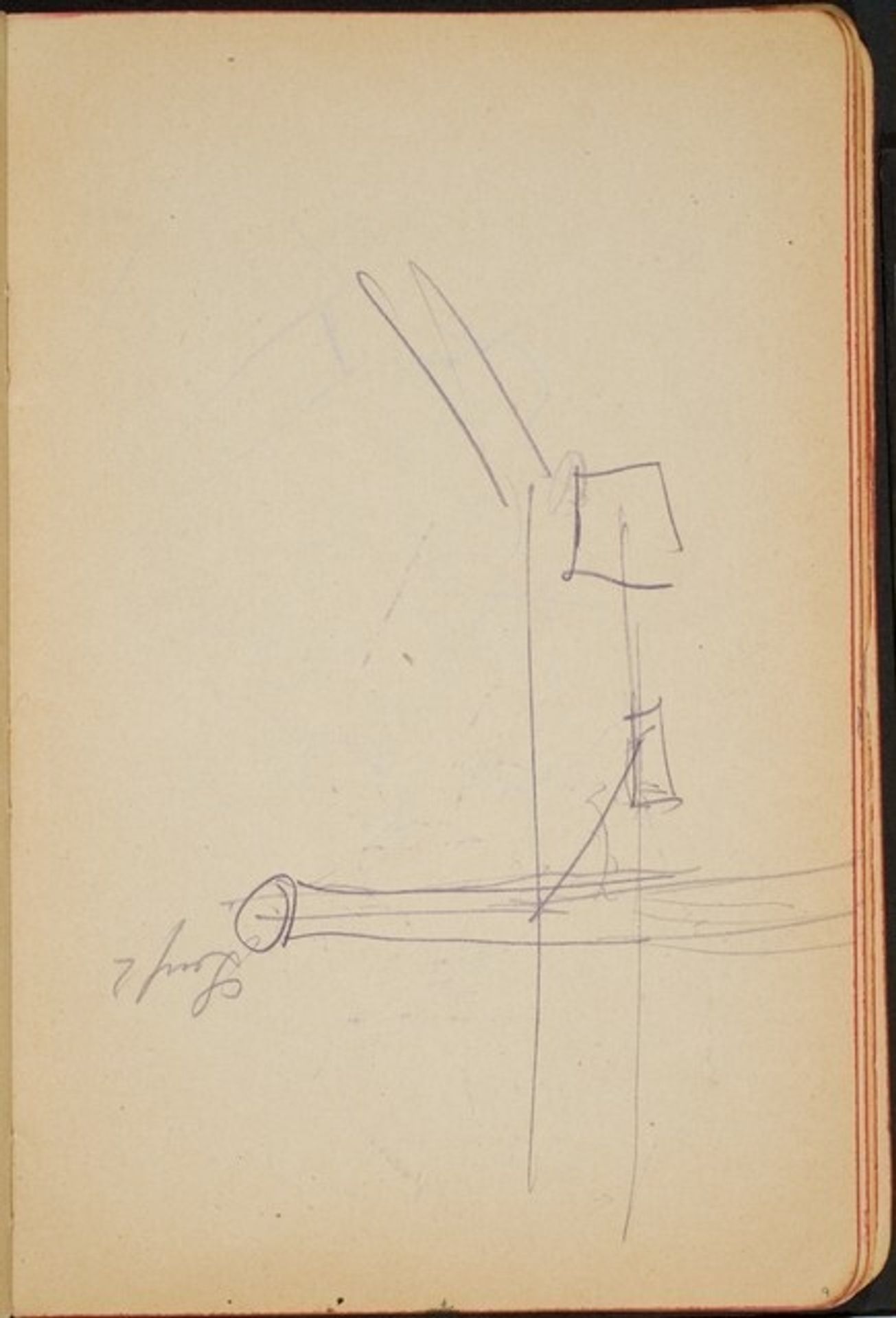 Lageplan (Site Plan) [p. 9] by Max Beckmann