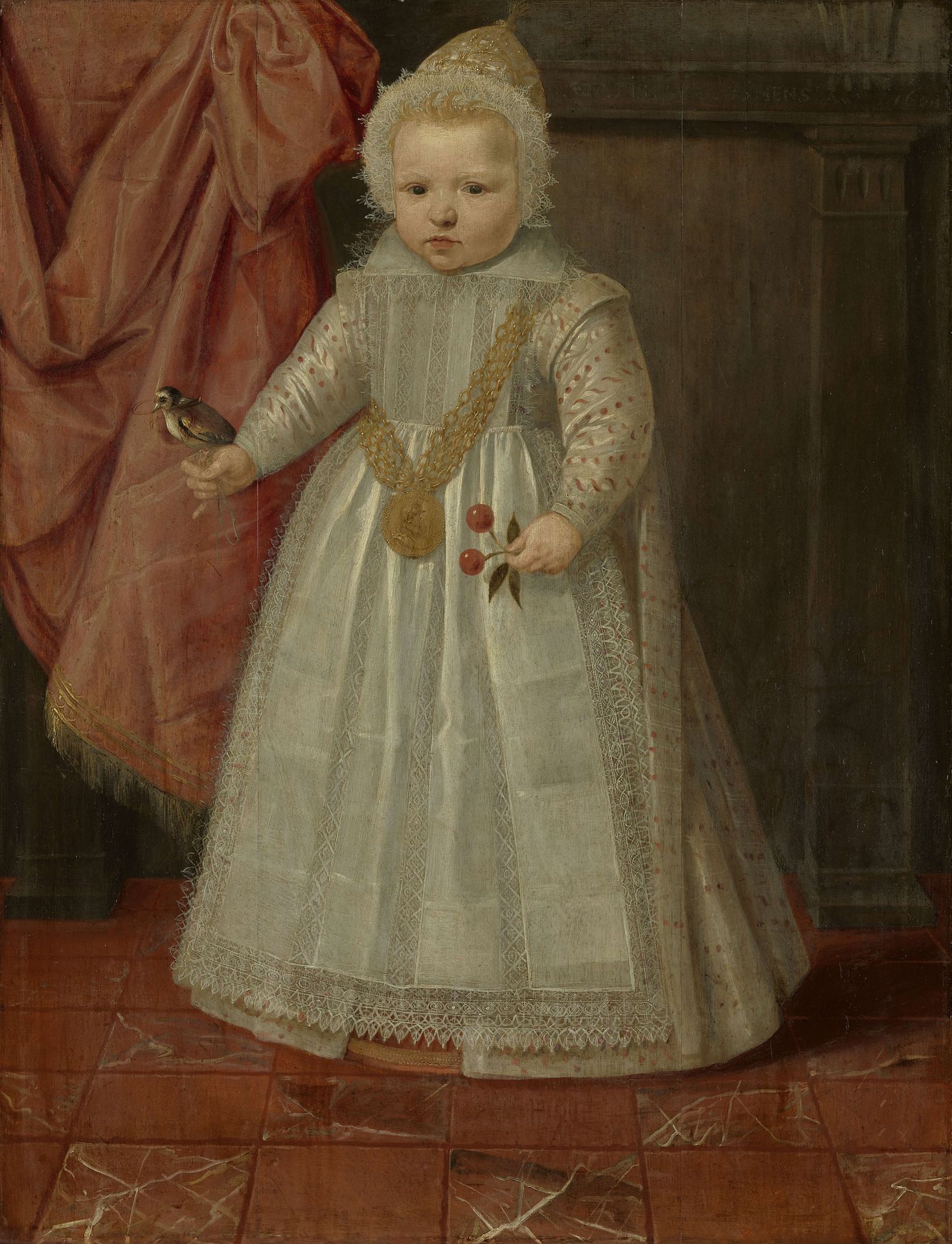 Portrait of a Little Boy, Possibly Louis of Nassau by Anonymous