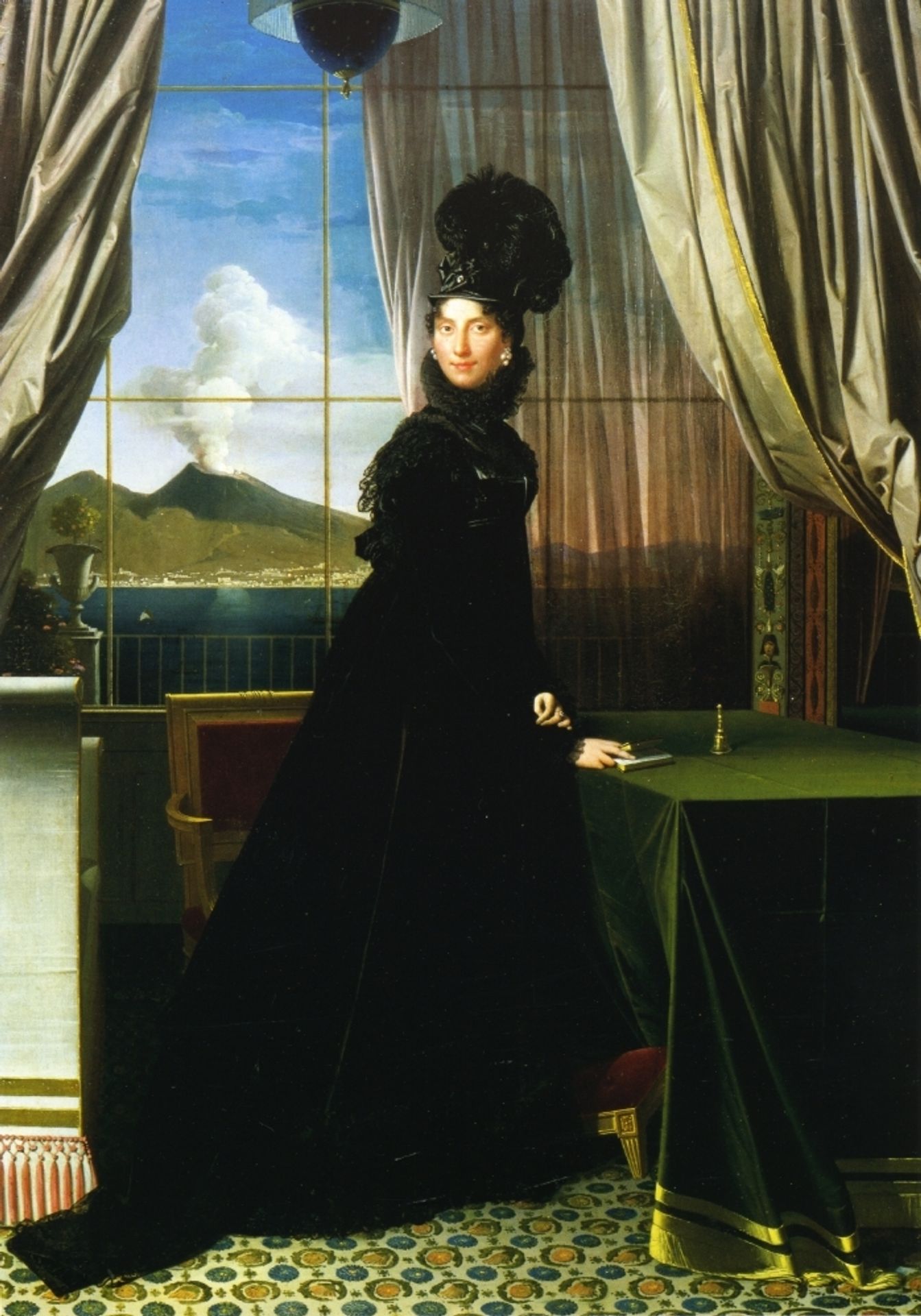 Caroline Murat, Queen of Naples by Jean Auguste Dominique Ingres