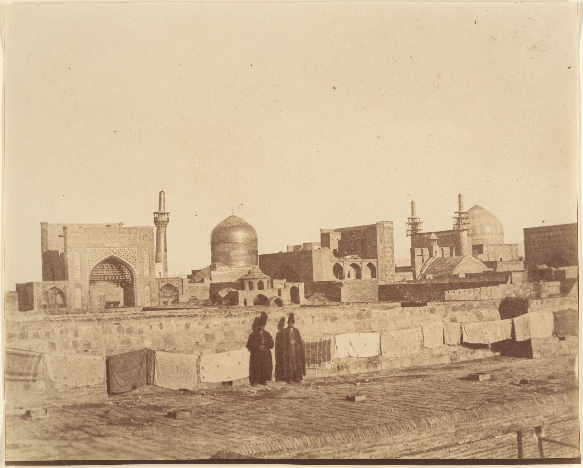 [A General View of MESHED from the roof of a hamam.] by Luigi Pesce