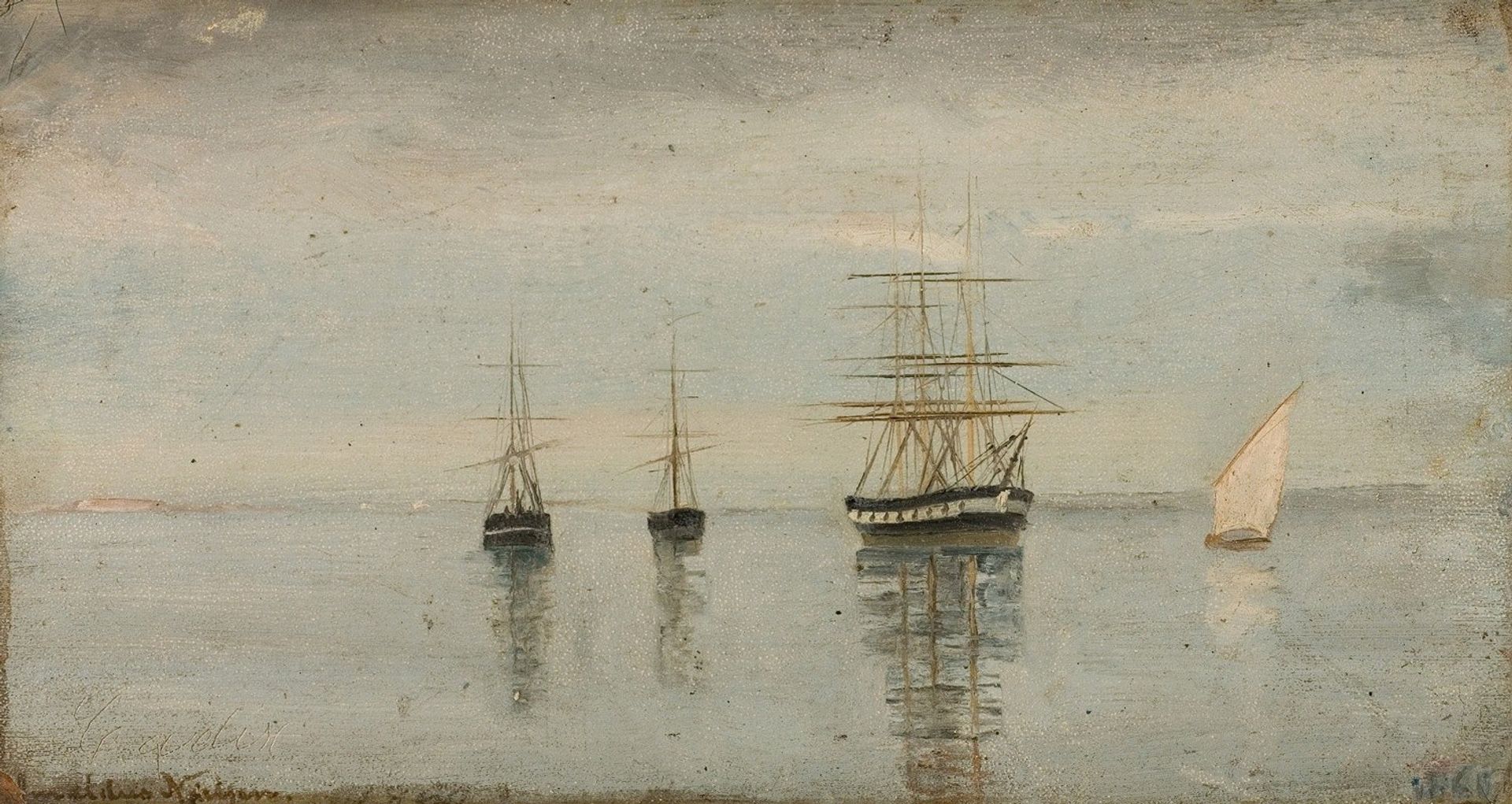 Regnstemning med sol, Cadix by Amaldus Nielsen