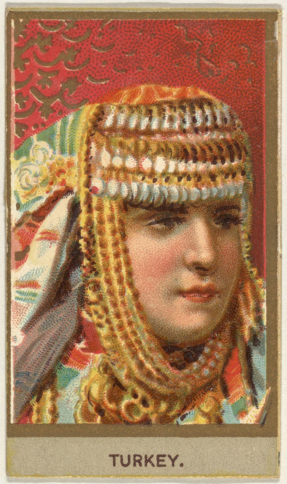 Turkey, from the Races of Mankind series (T181) issued by Abdul Cigarettes by Abdul Cigarettes