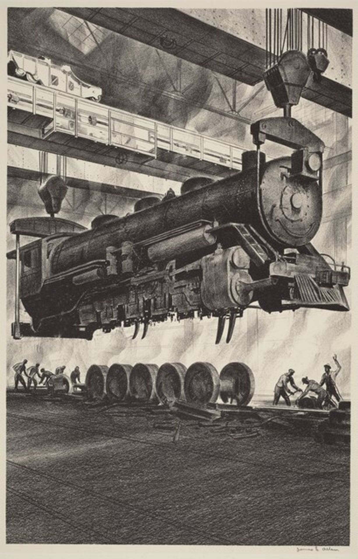 Engine Aloft by James E. Allen
