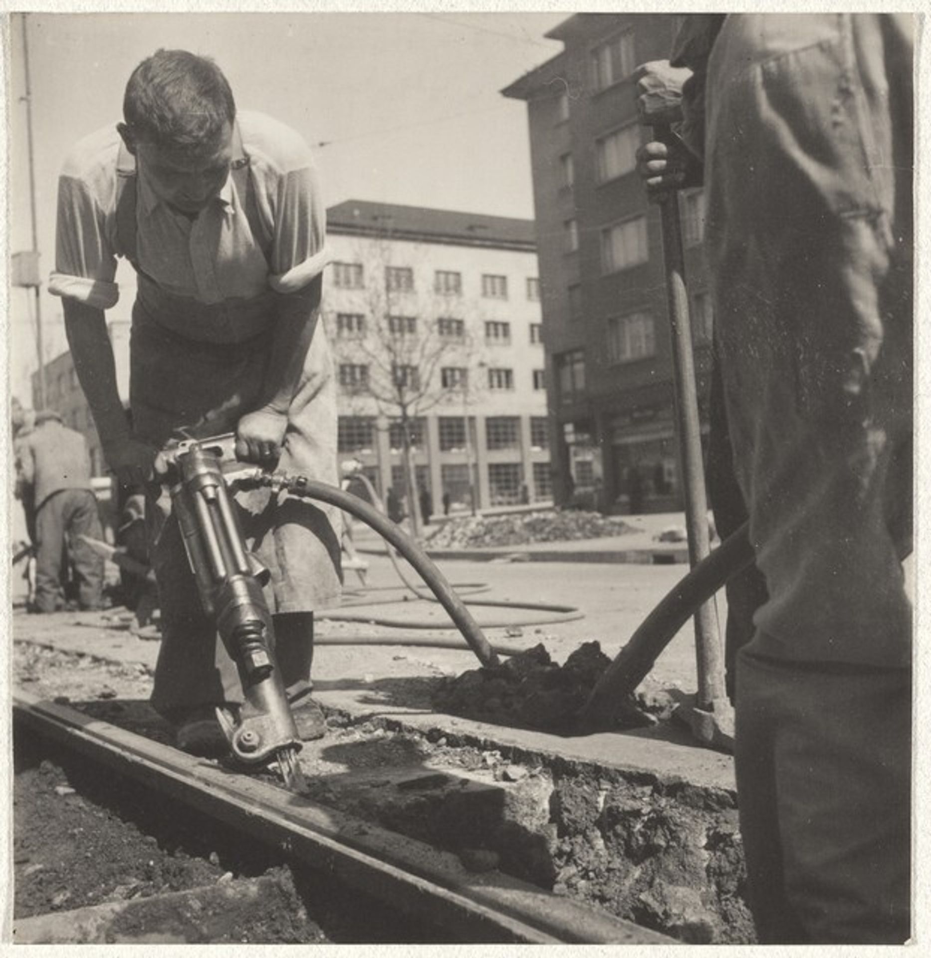 Laborer--People by Robert Frank