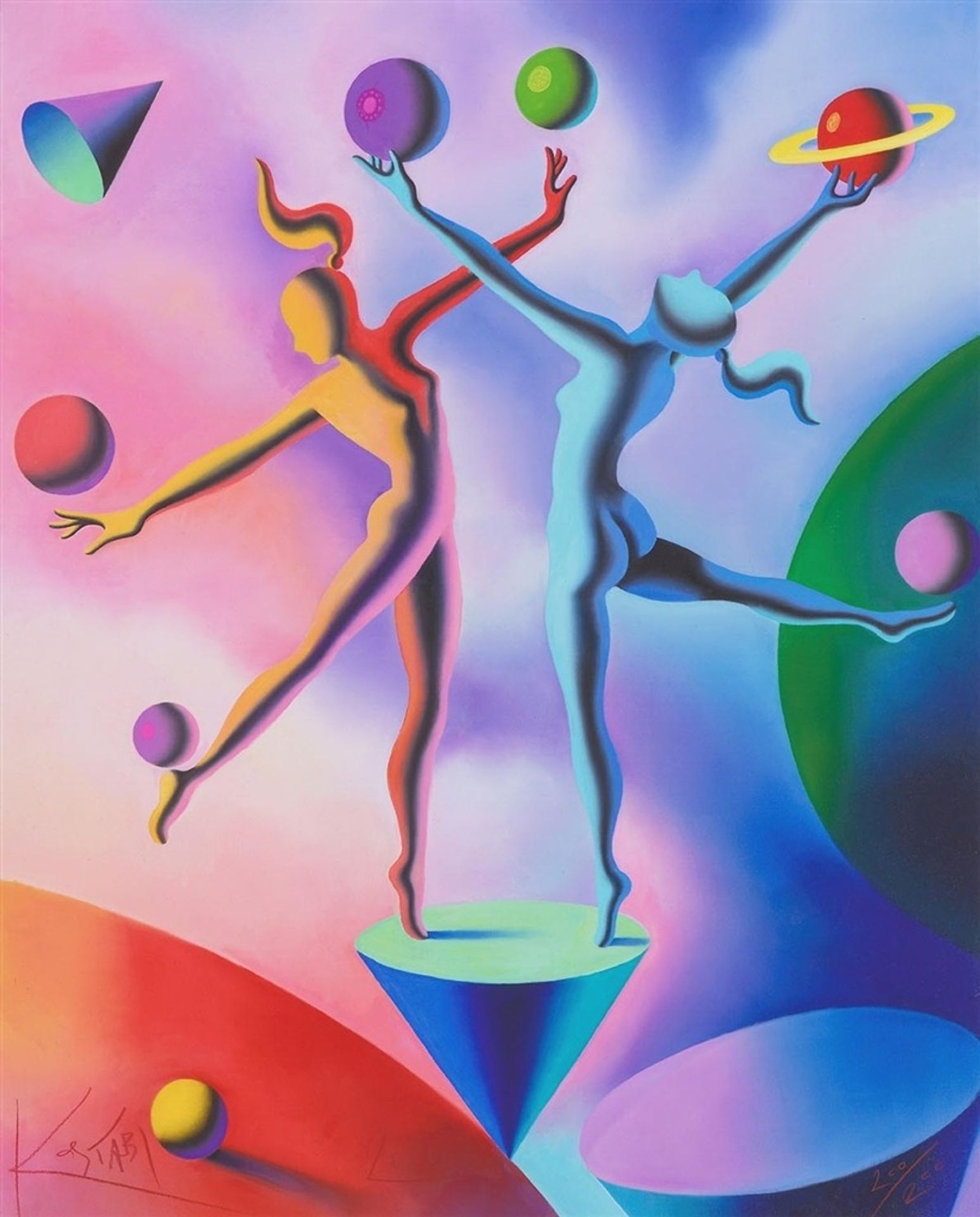 The Essence of Creation by Mark Kostabi