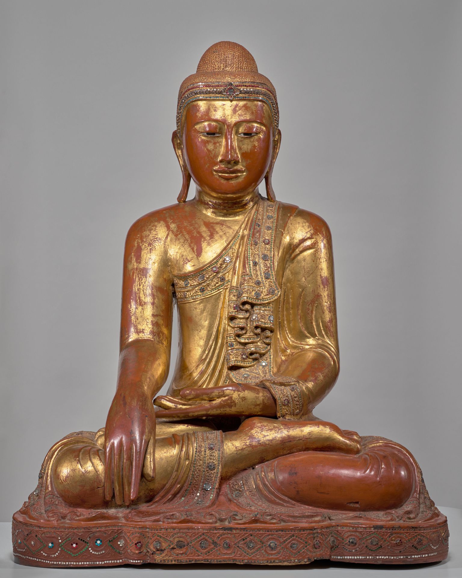 Enshrined Buddha by Anonymous