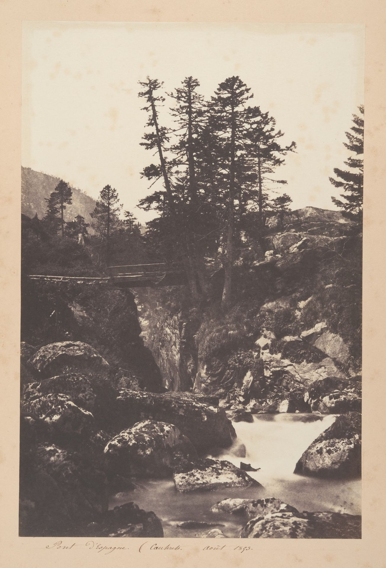 Cauterets, Pont d'Espagne by Joseph Vigier